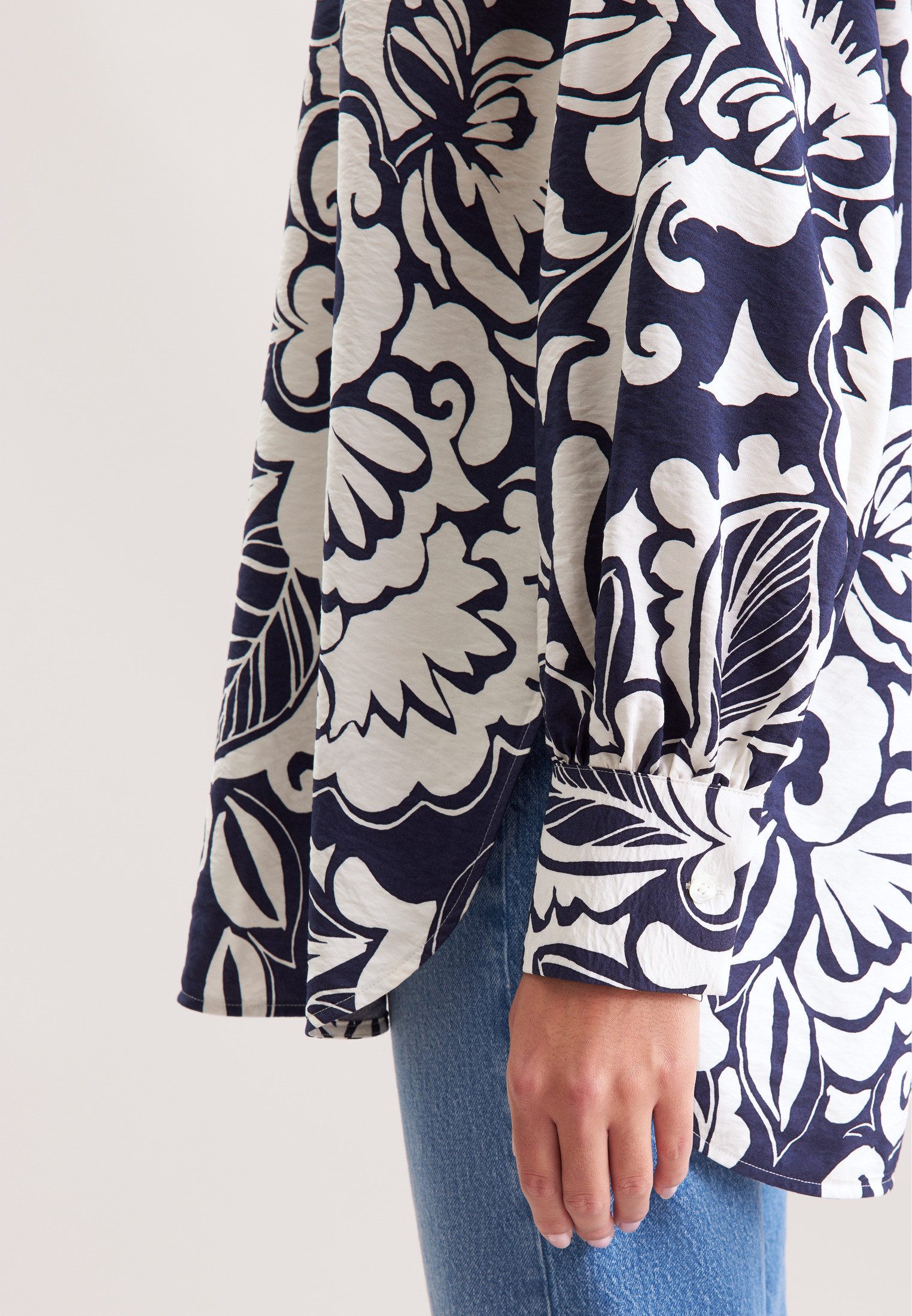 seidensticker Klassieke blouse Tuniek print