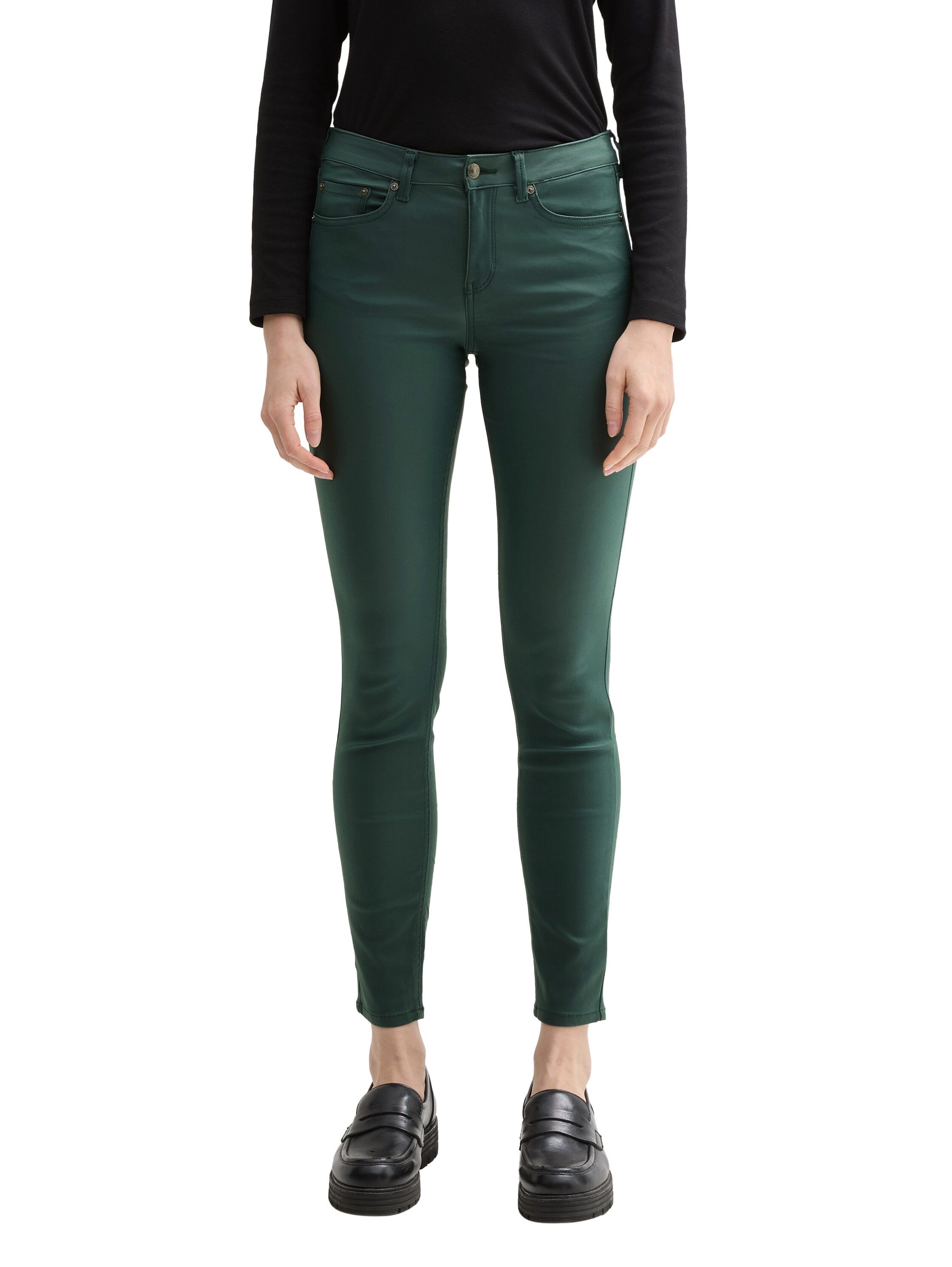 Tom Tailor Denim Skinny fit jeans Nela in five-pocketsstijl dames skinny jeans maat 27 groen