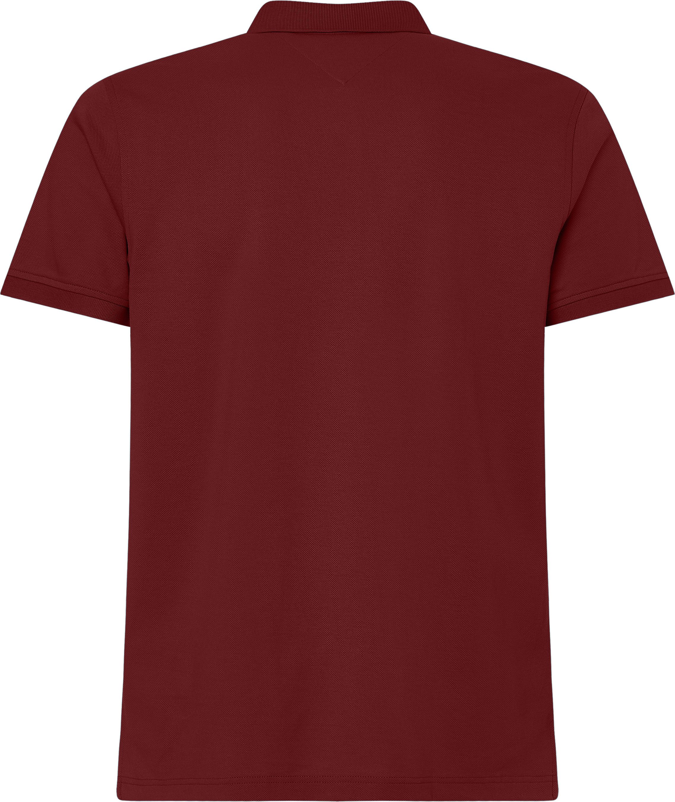 Tommy Hilfiger Poloshirt 1985 SLIM POLO met piquéstructuur en borduursel