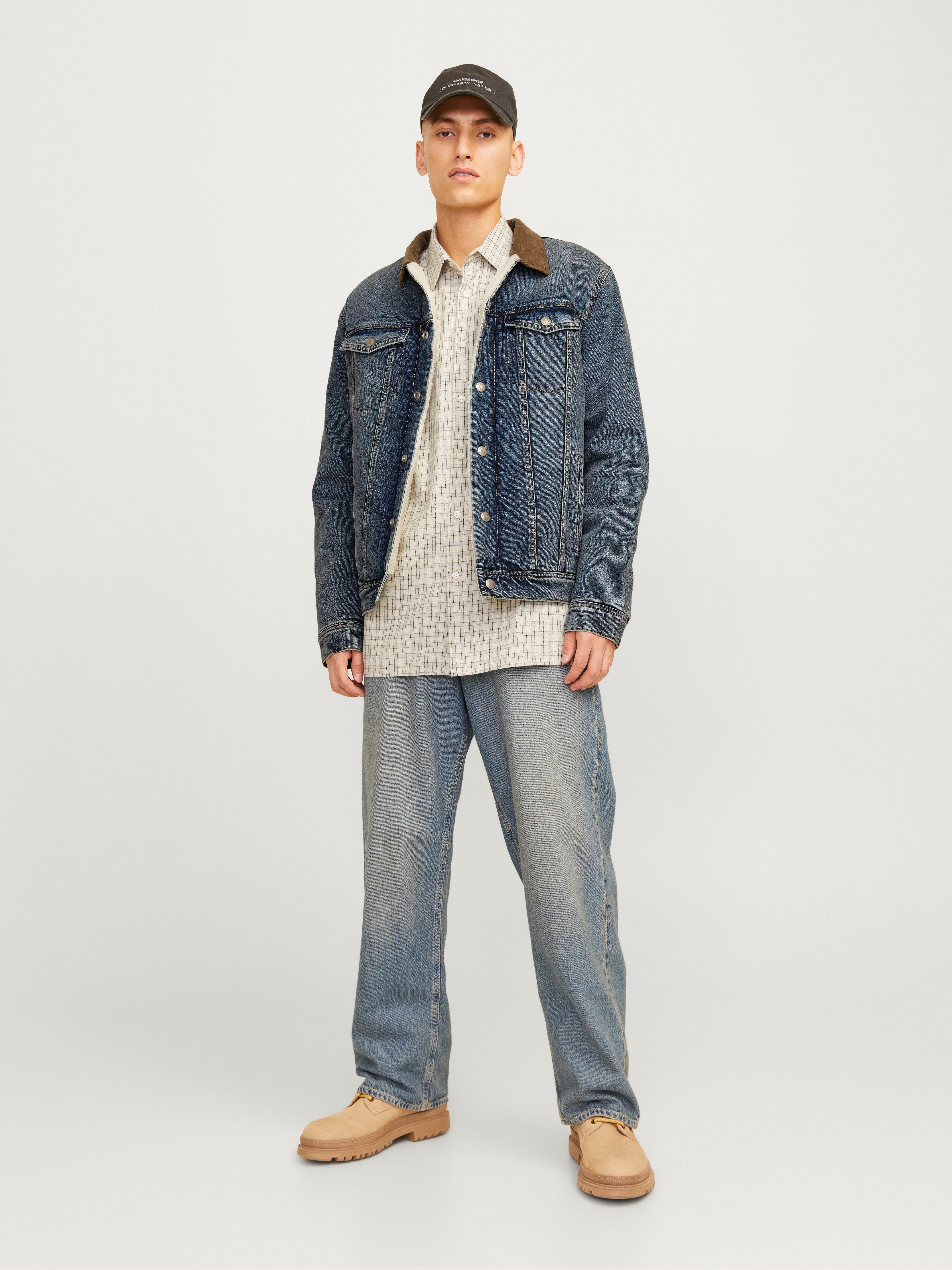 Jack & Jones Jeansjack JJIJEAN JJJACKET W SHERPA WI 200 SN
