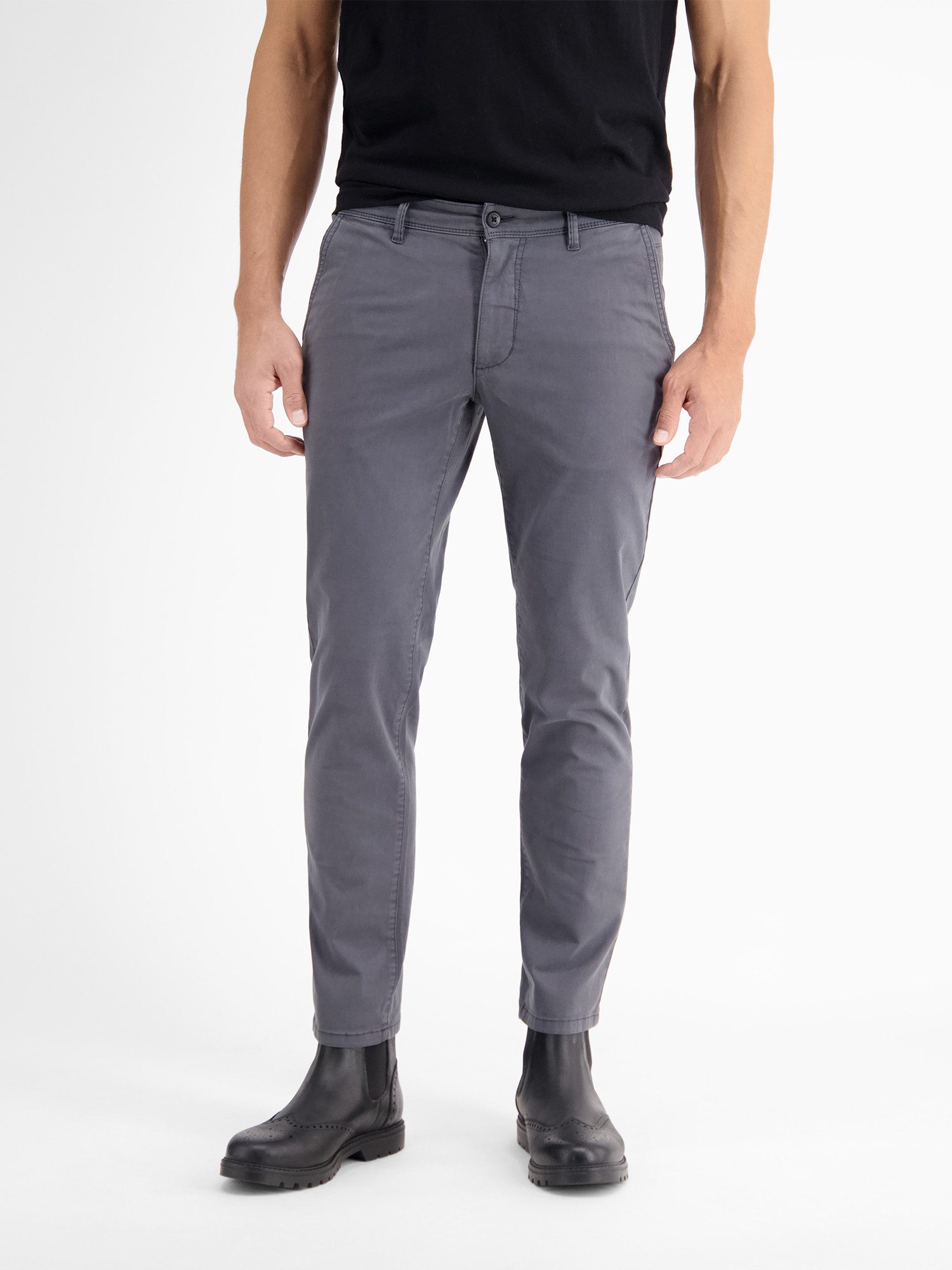 Lerros 5-pocket jeans LERROS Basic Chino in structuurkwaliteit, SLIM FIT