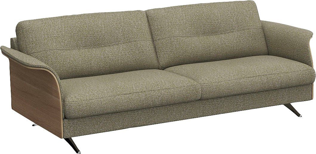 FLEXLUX 3-zitsbank Glow, super comfortabel door hoogwaardige zitopbouw met verenvering