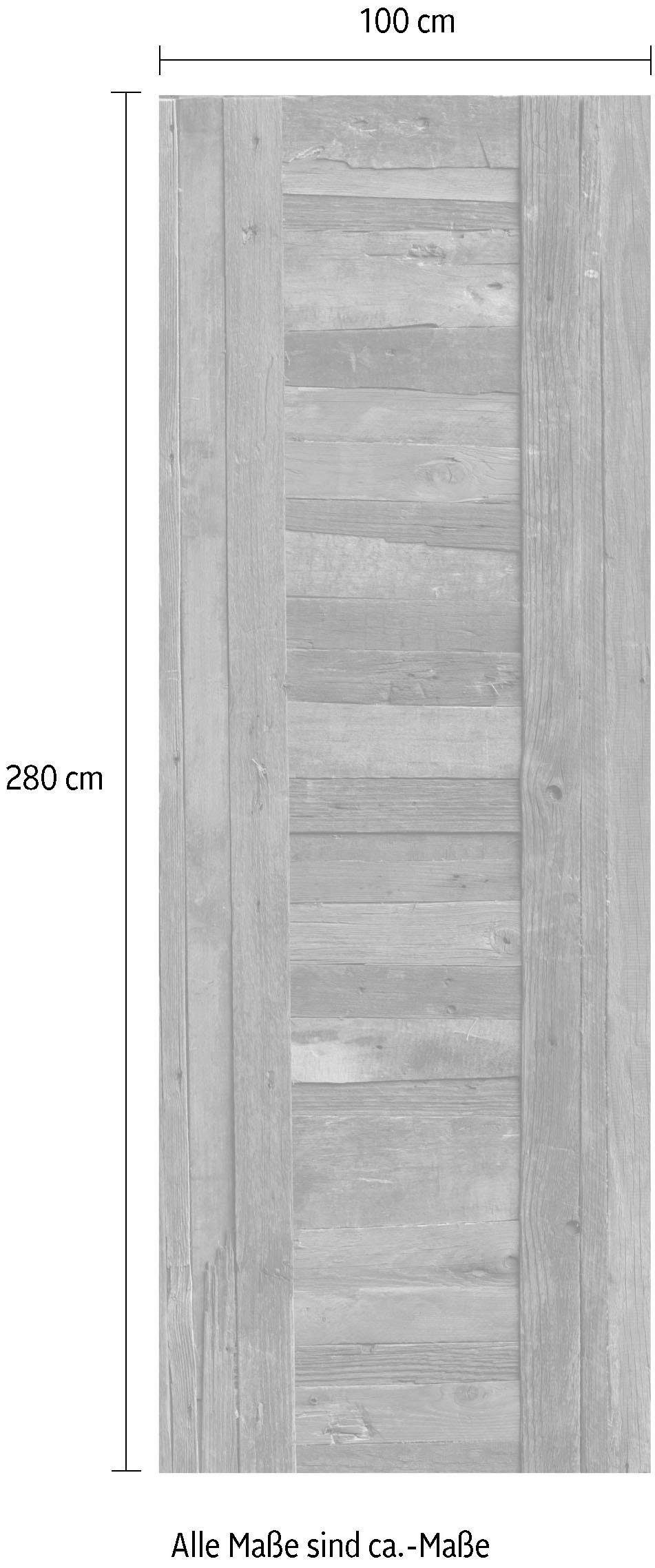 Komar Vliesbehang Digitale print vlies - Lodge - Afmeting 100 x 280 cm (1 stuk)