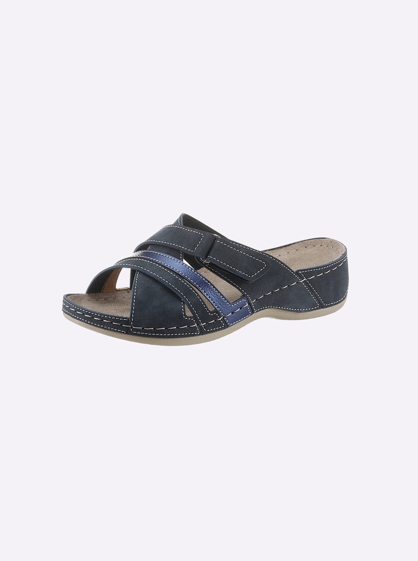 Casual Looks Slippers dames sandaaltjes maat 41 blauw