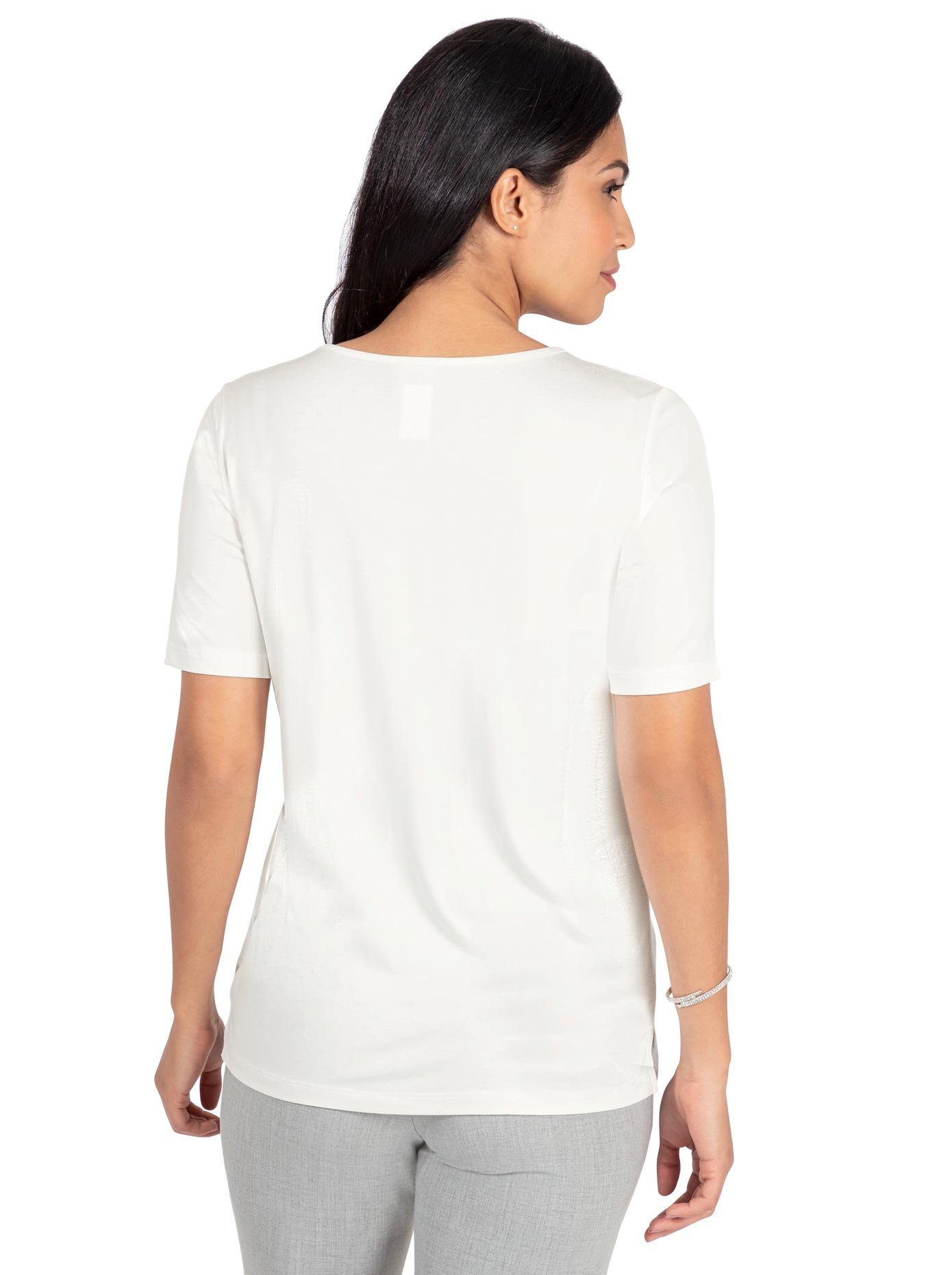 Lady Shirt met ronde hals Shirt (1-delig)