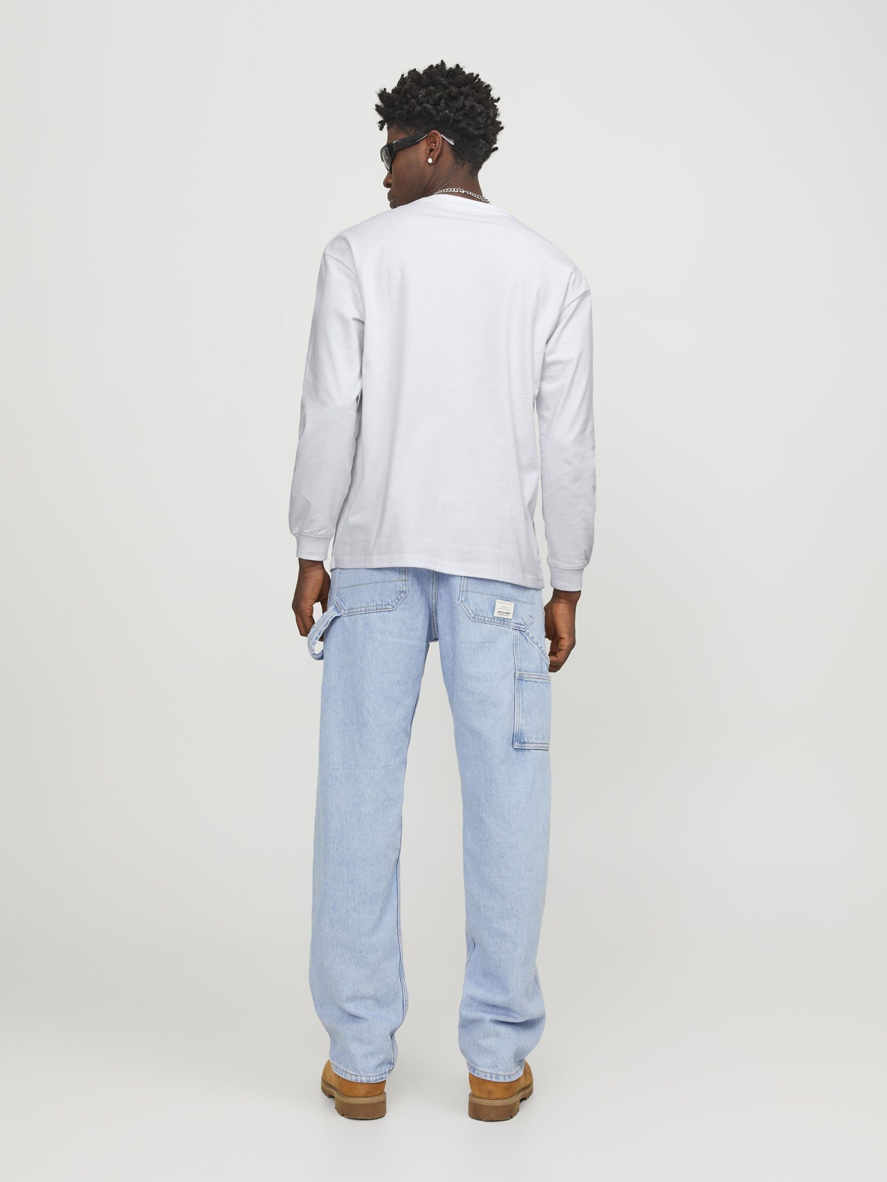 Jack & Jones Shirt met lange mouwen JORVESTERBRO TEE LS CREW NECK NOOS