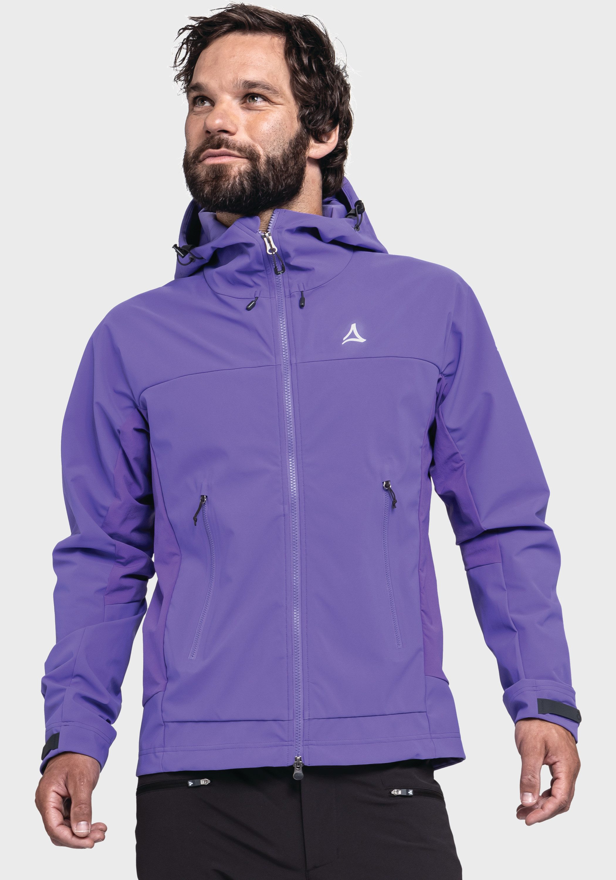 Schöffel Outdoorjack Mountain Softshell Jk Style Blaueis MNS