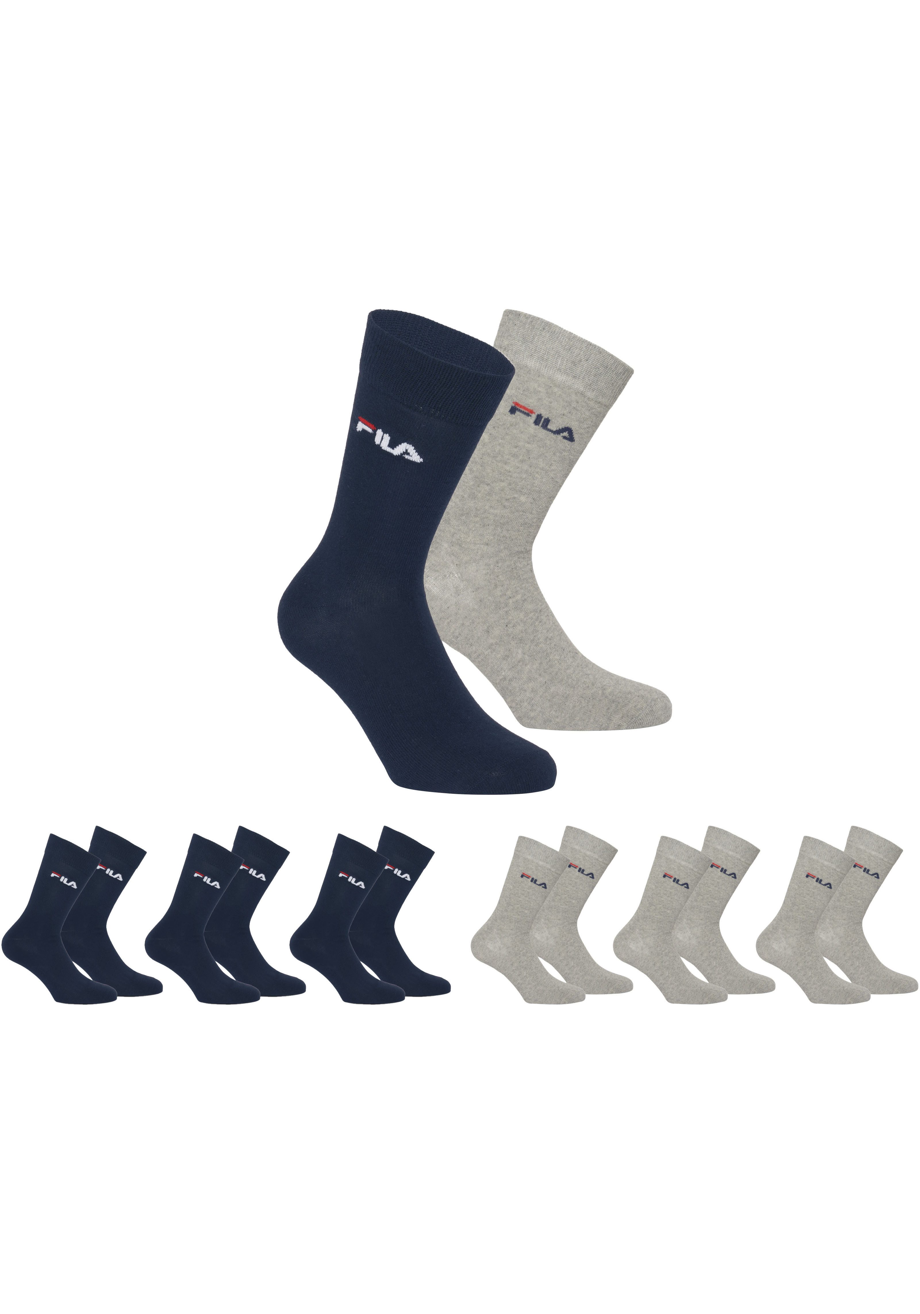 Fila Business-sokken UNISEX LIFESTYLE PLAIN SOCKS (6 paar)