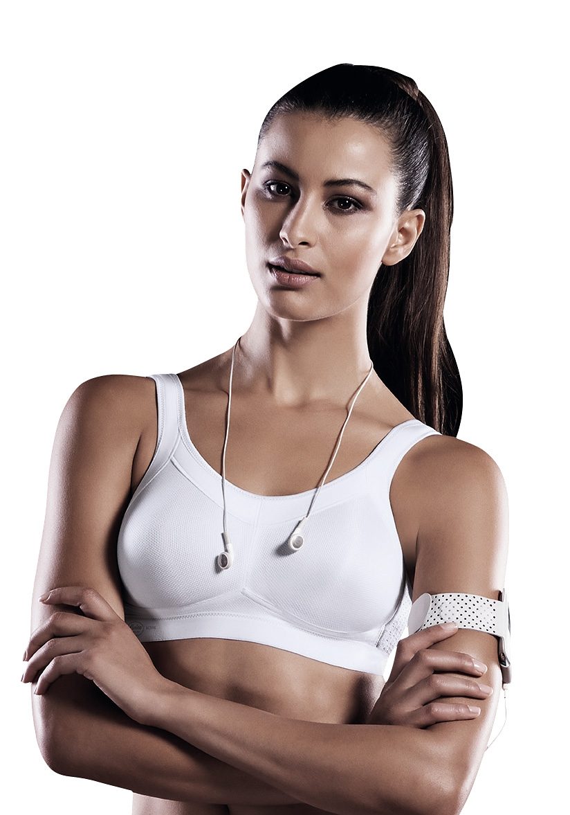 Anita Active Sport-bh Momentum Ademend, licht glanzend, comfortabele schouderbanden gepolsterd