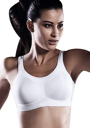 Anita Active Sport-bh Momentum Ademend, licht glanzend, comfortabele schouderbanden gepolsterd