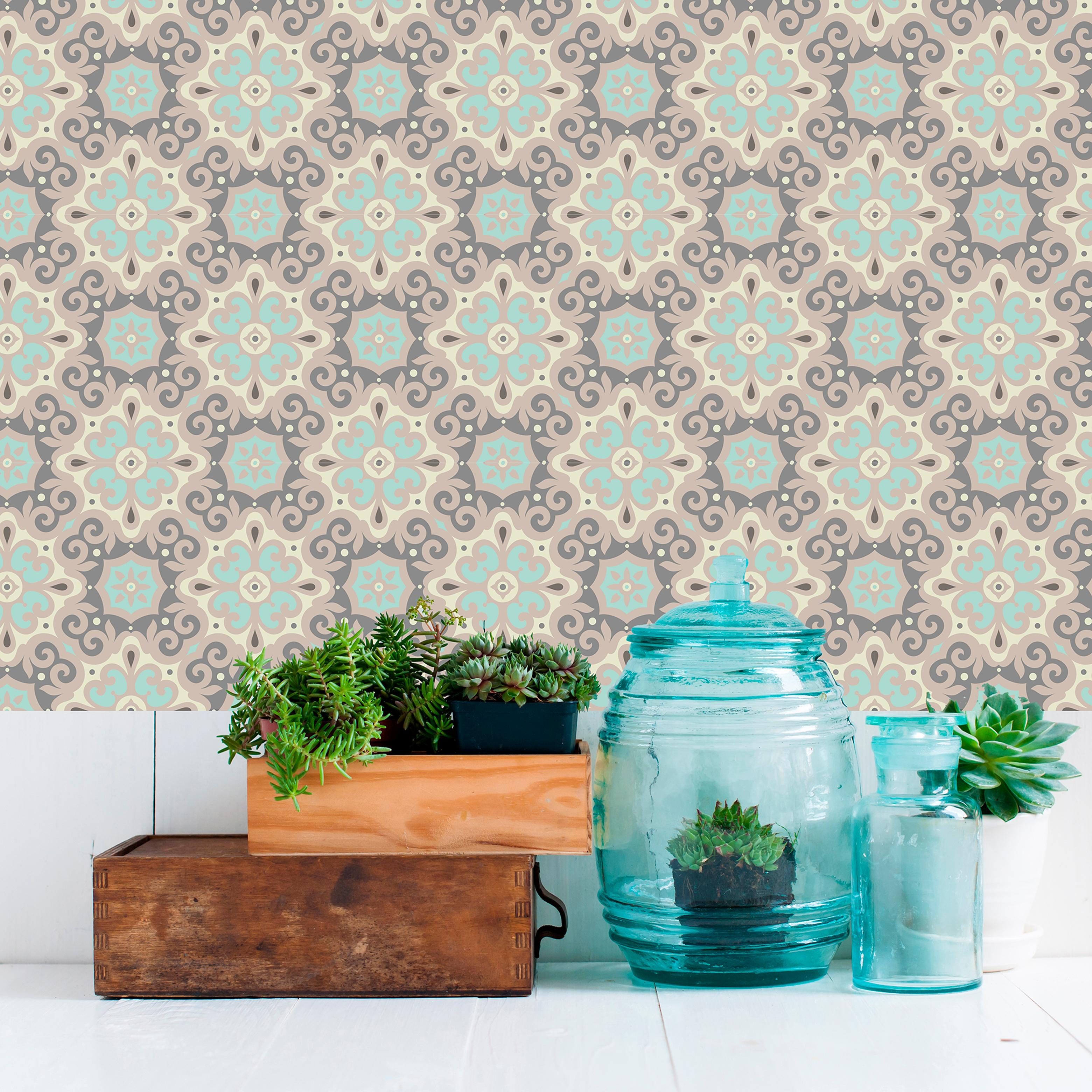 Home affaire Tegelsticker Ornamenten Stickertegels, zelfklevend, stickers, 12-delige set