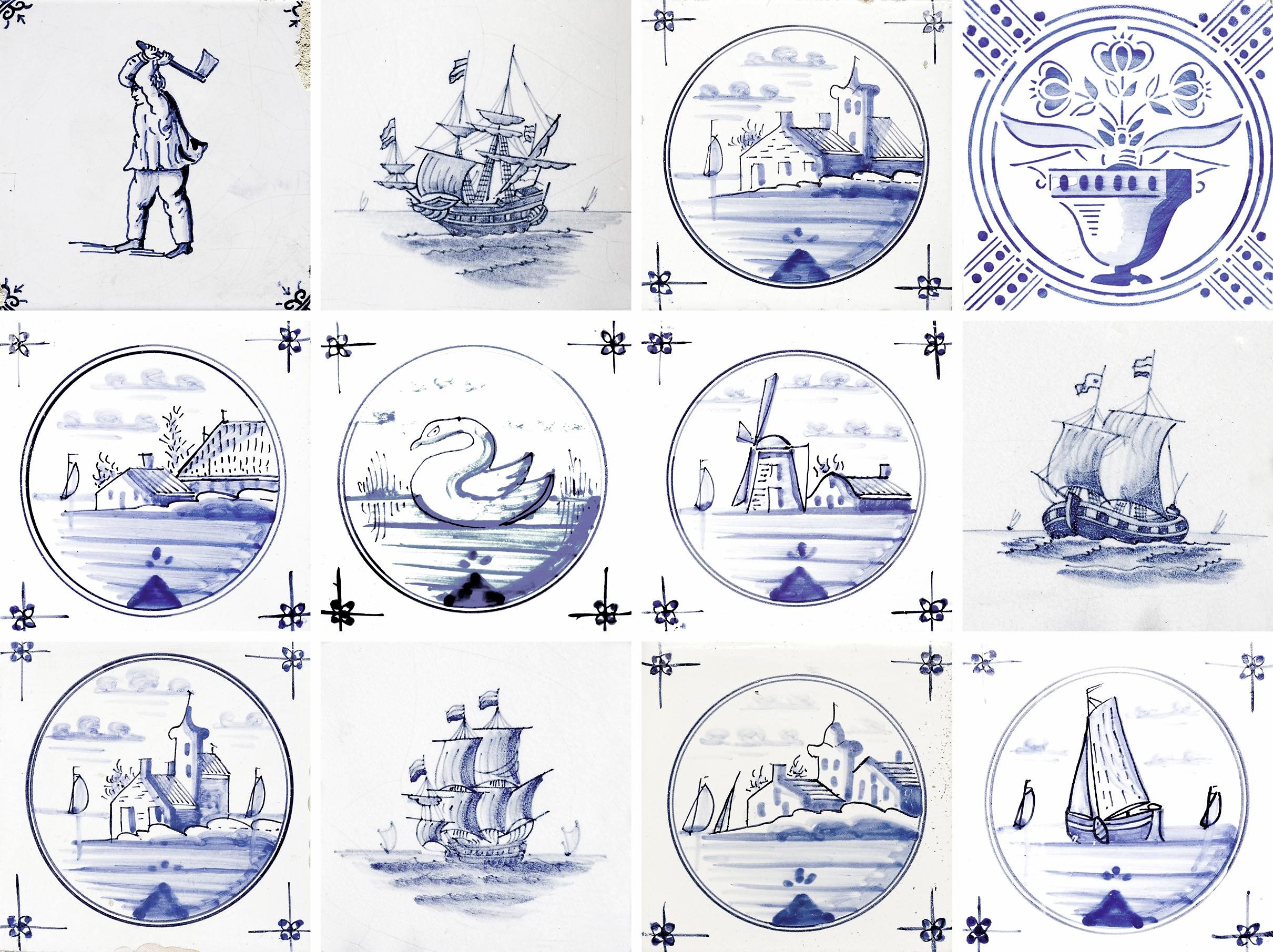 Home affaire Tegelsticker Maritiem