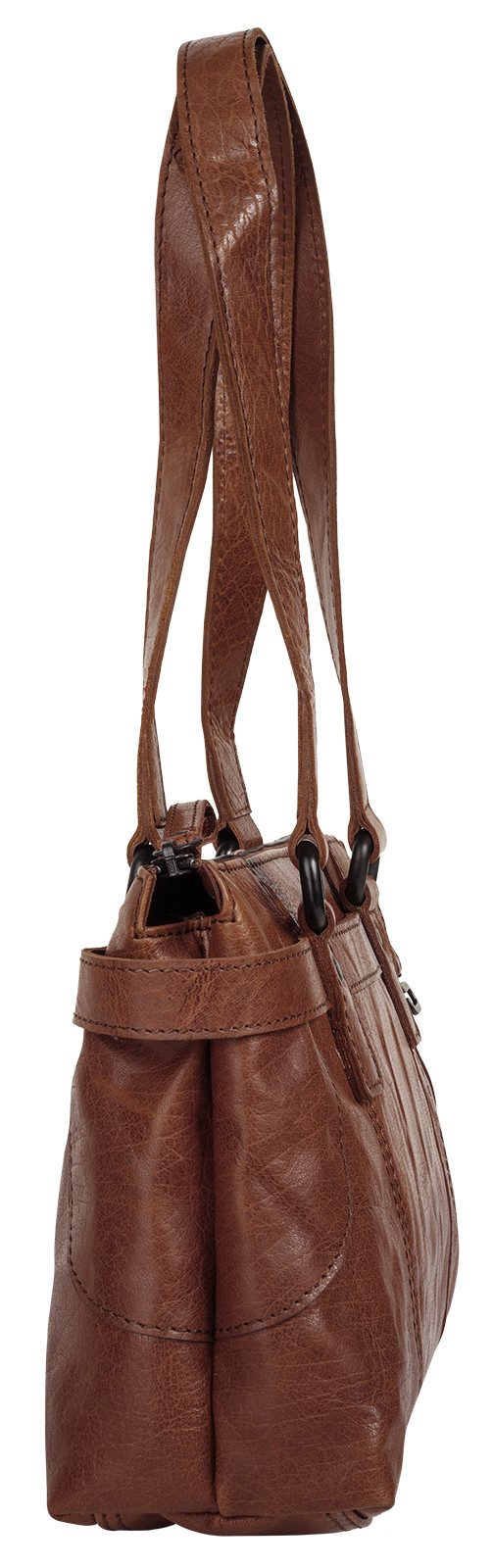 Spikes & Sparrow Tas echt leder