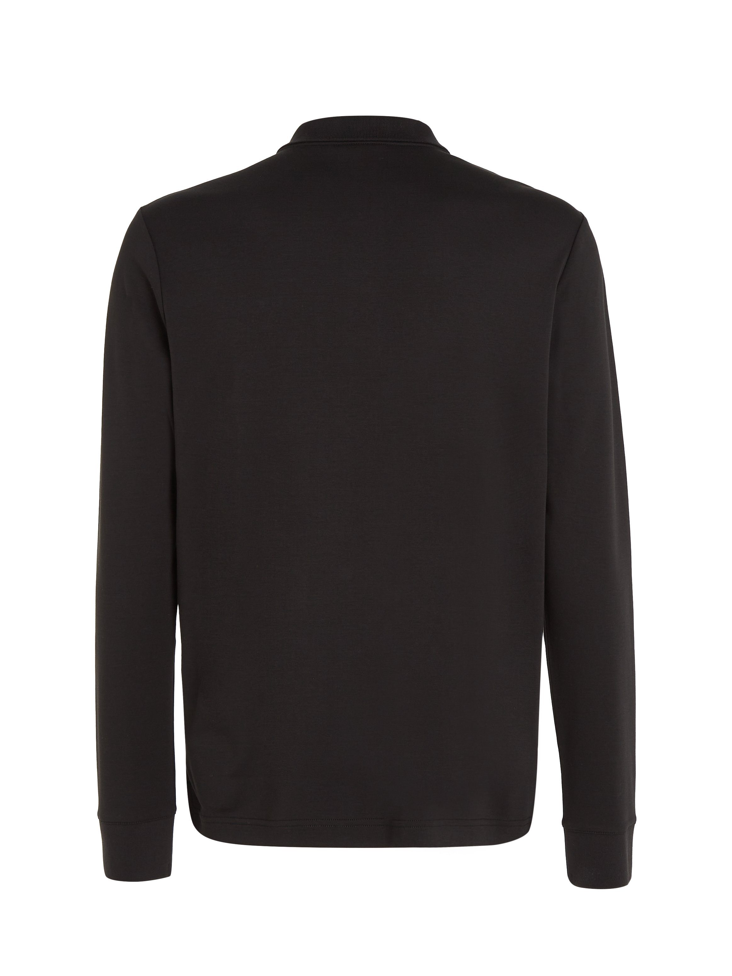 Calvin Klein Poloshirt SMOOTH COTTON SLIM LS POLO