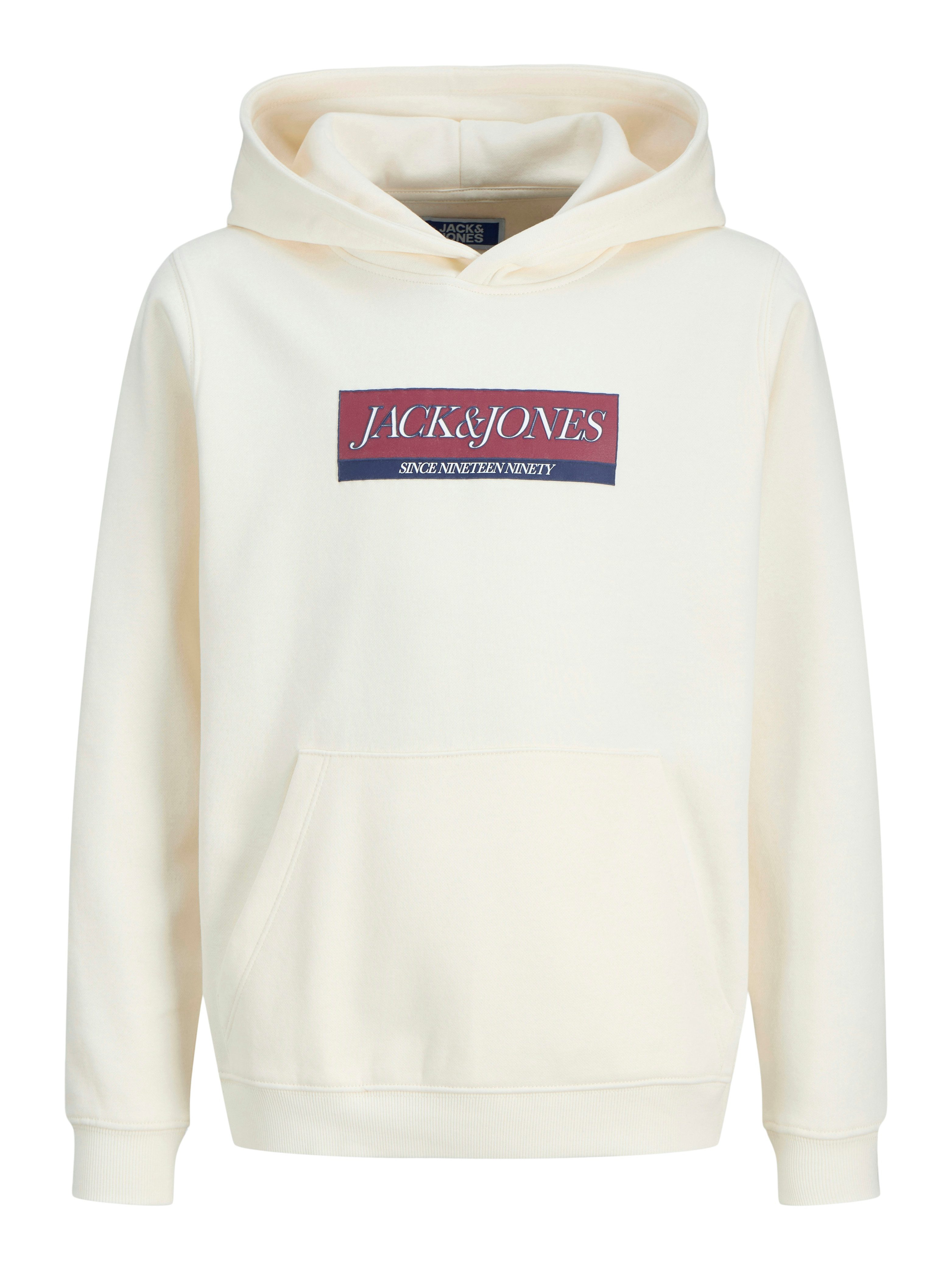 Jack & Jones Junior Hoodie JORINWOOD BLOCK BRANDING SWEAT NOOS JNR