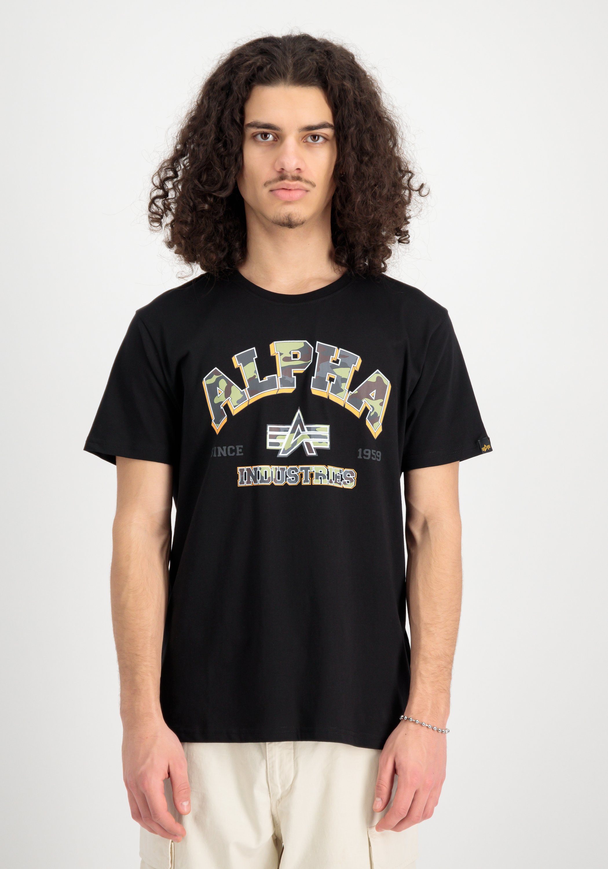 Alpha Industries T-shirt College Camo T-Shirt