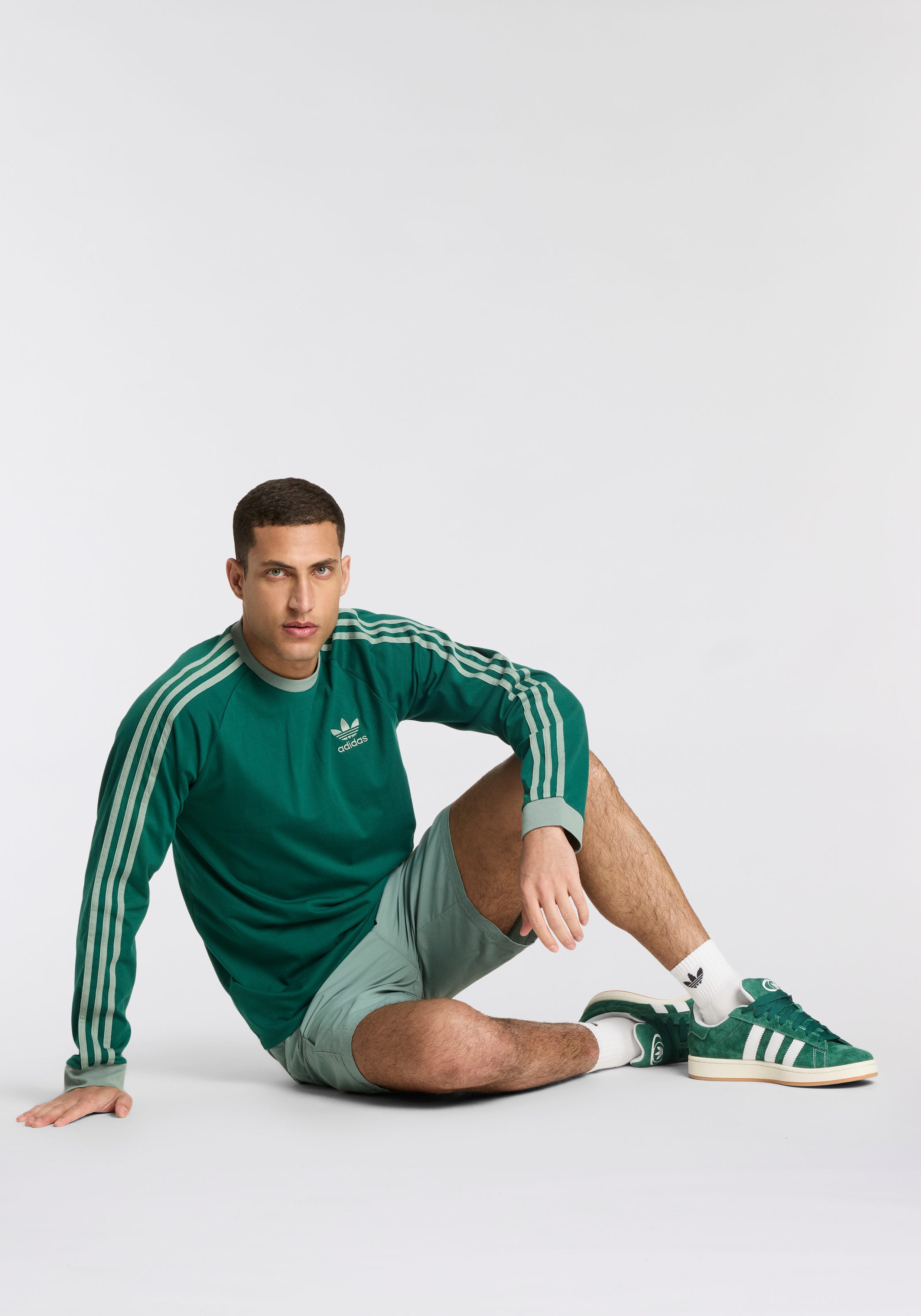 adidas Originals Shirt met lange mouwen 3-STRIPES LS T (1-delig)