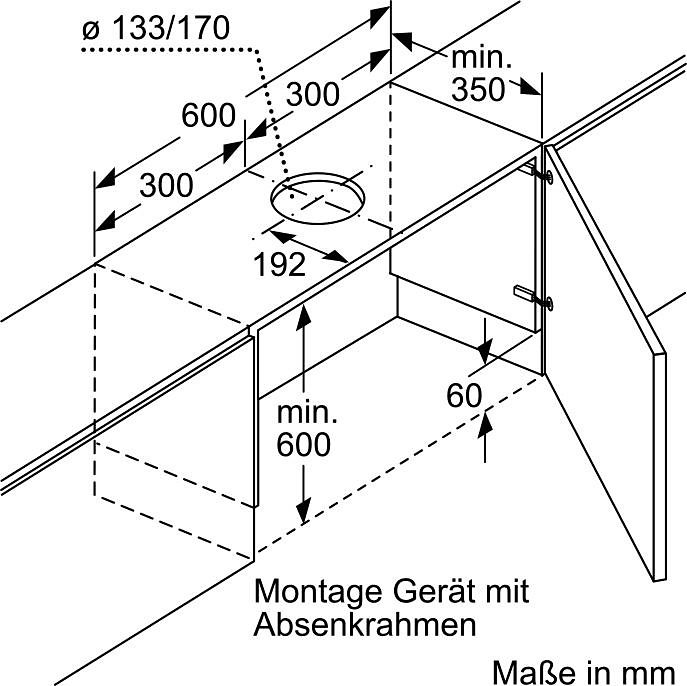 SIEMENS Accessoire voor ventilatie LZ46600