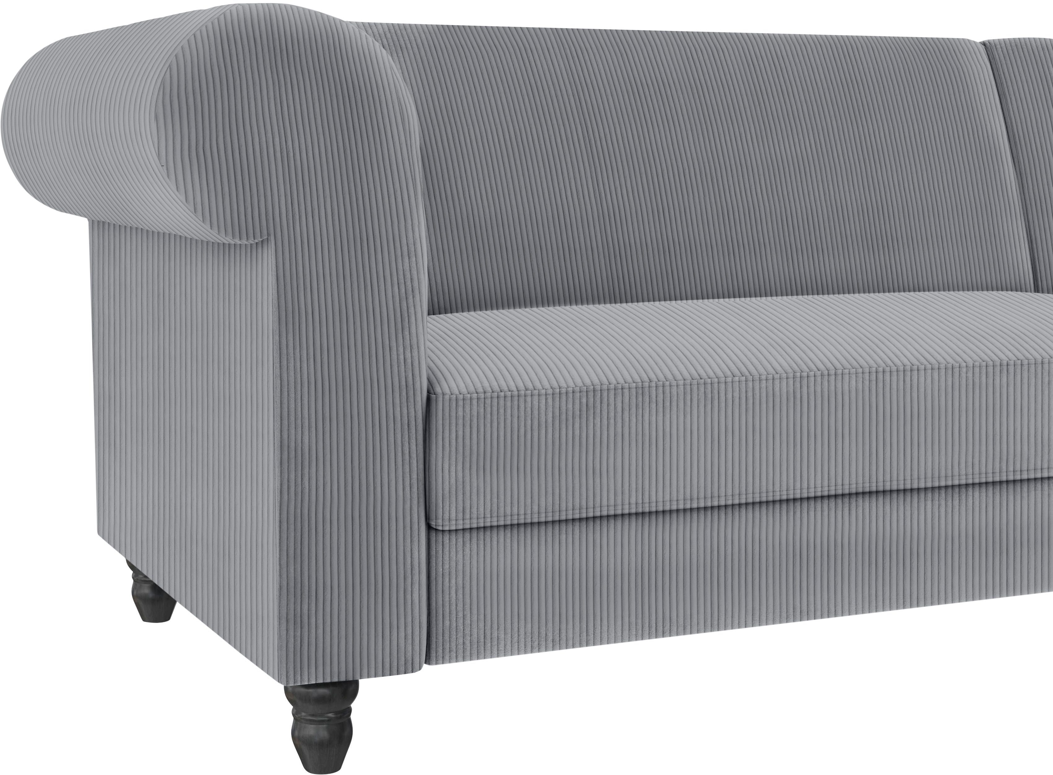 Dorel Home Hoekbank Felix II, L-model, bedbank 241cm (ligoppervlak 108x195 cm),