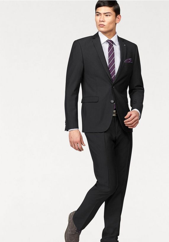 BRUNO BANANI Kostuum met stropdas en pochet BRUNO BANANI Kostuum met stropdas en pochet
