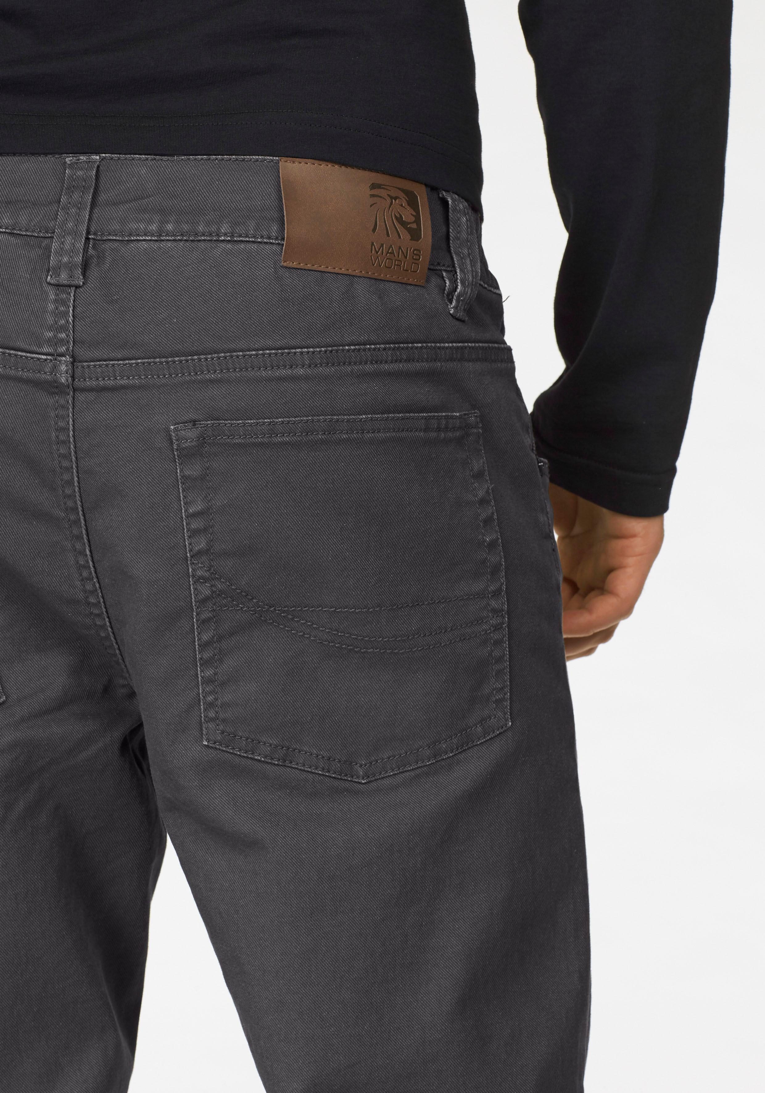 Man's World Broek met elastische band Stretch - comfortabel met elastiek opzij