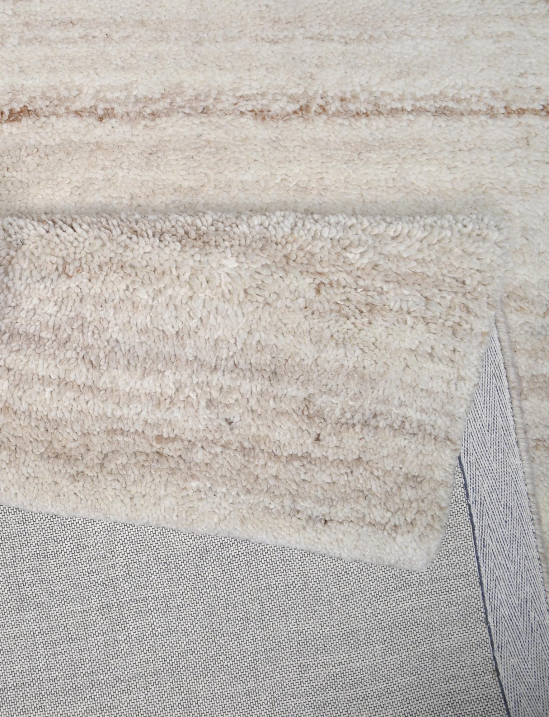 THEKO Wollen kleed Royal Berber Uni Berber-look, zuivere wol, ideaal in de woonkamer & slaapkamer