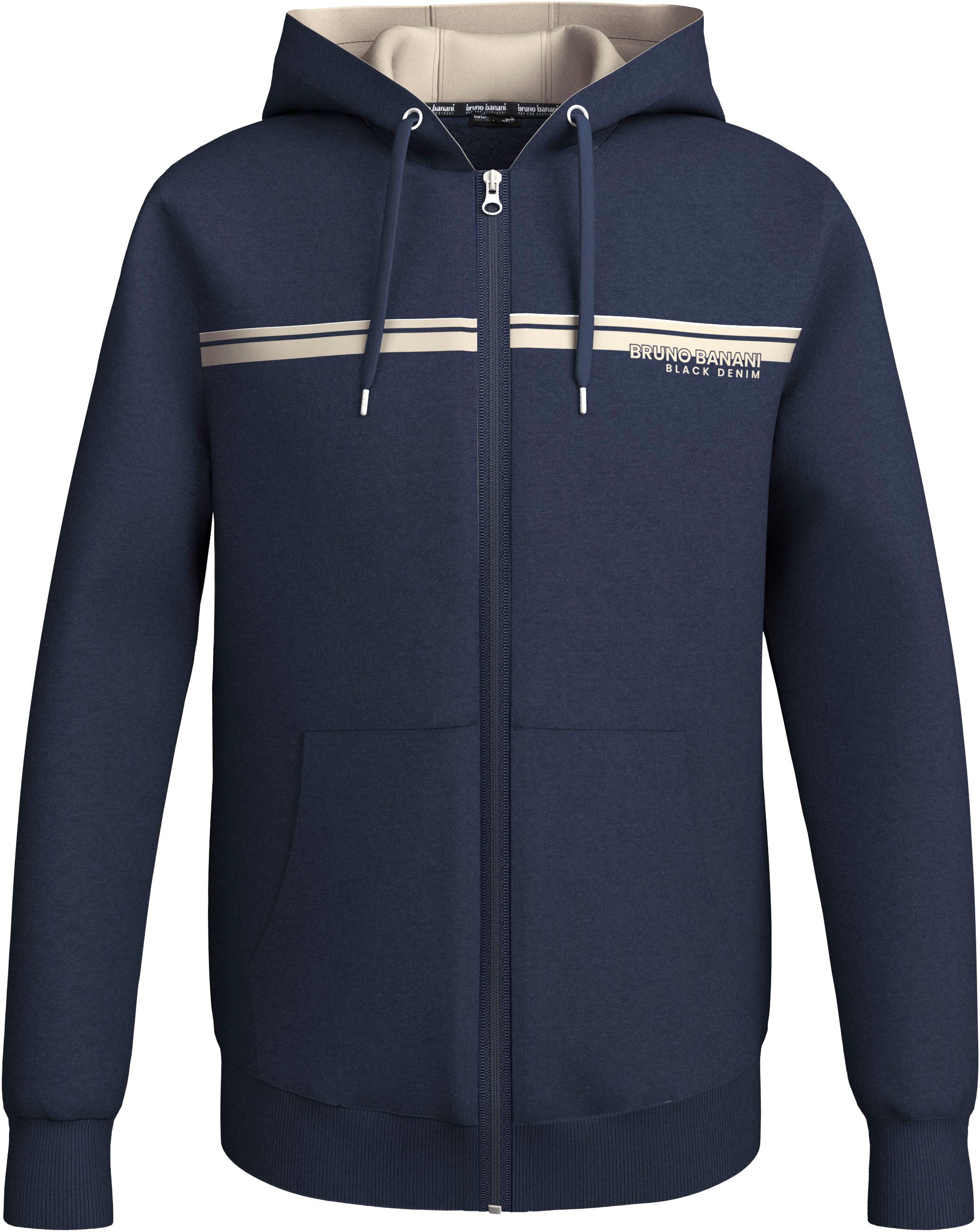 Bruno Banani Sweatvest moderne borstprint