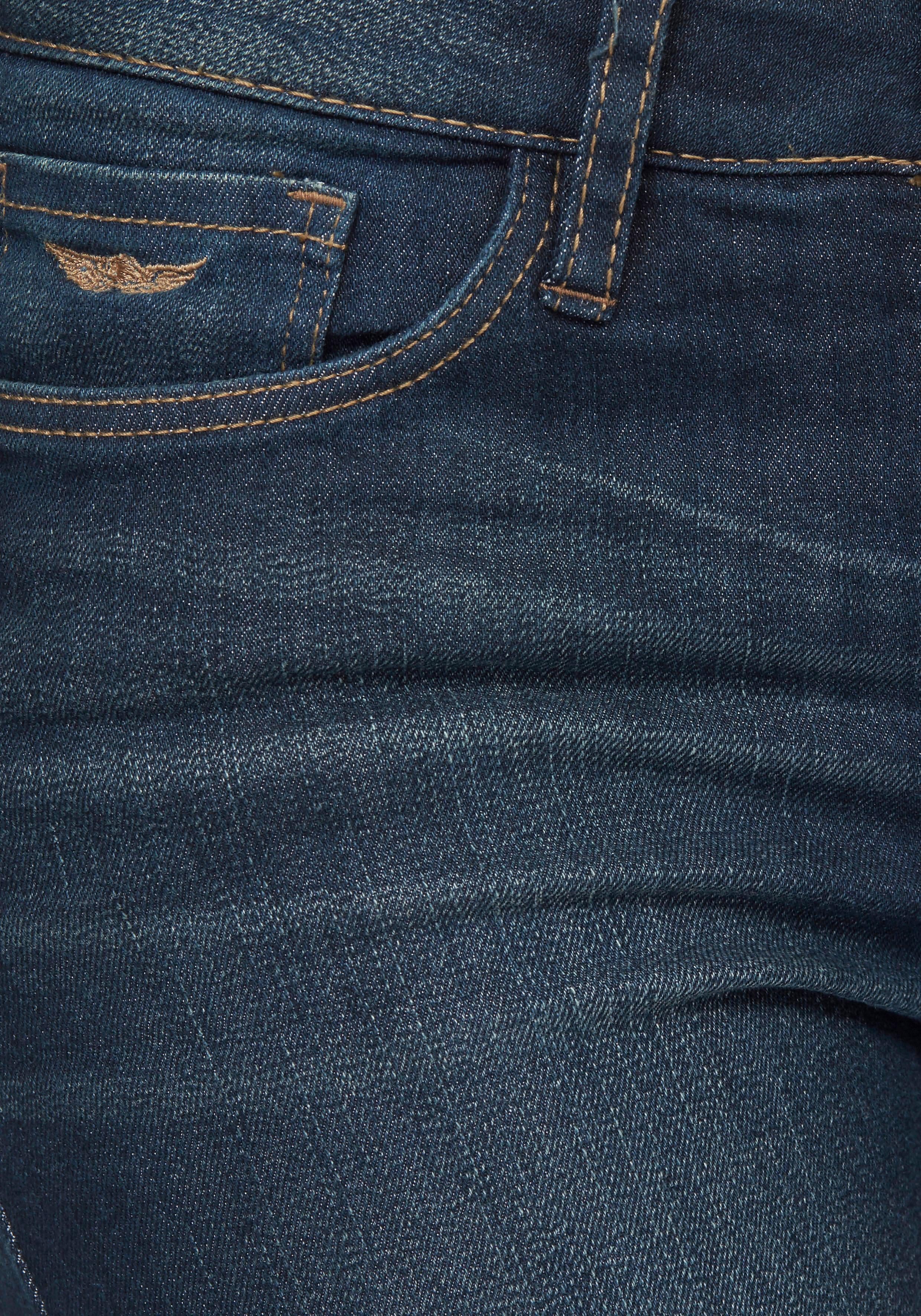 Arizona Bootcut jeans Baby-Boot normale taille, bootcut, met muntzakje, met steekzakken
