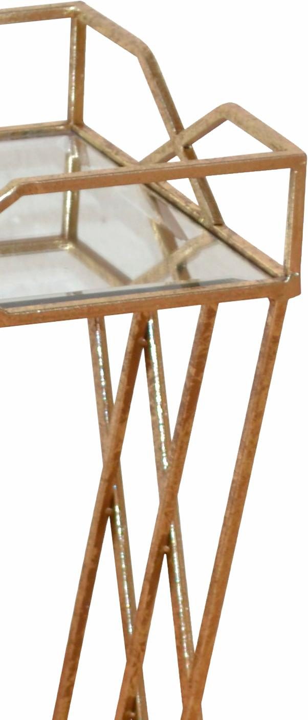 Home affaire Bijzettafel met hoogwaardig spiegelglasblad