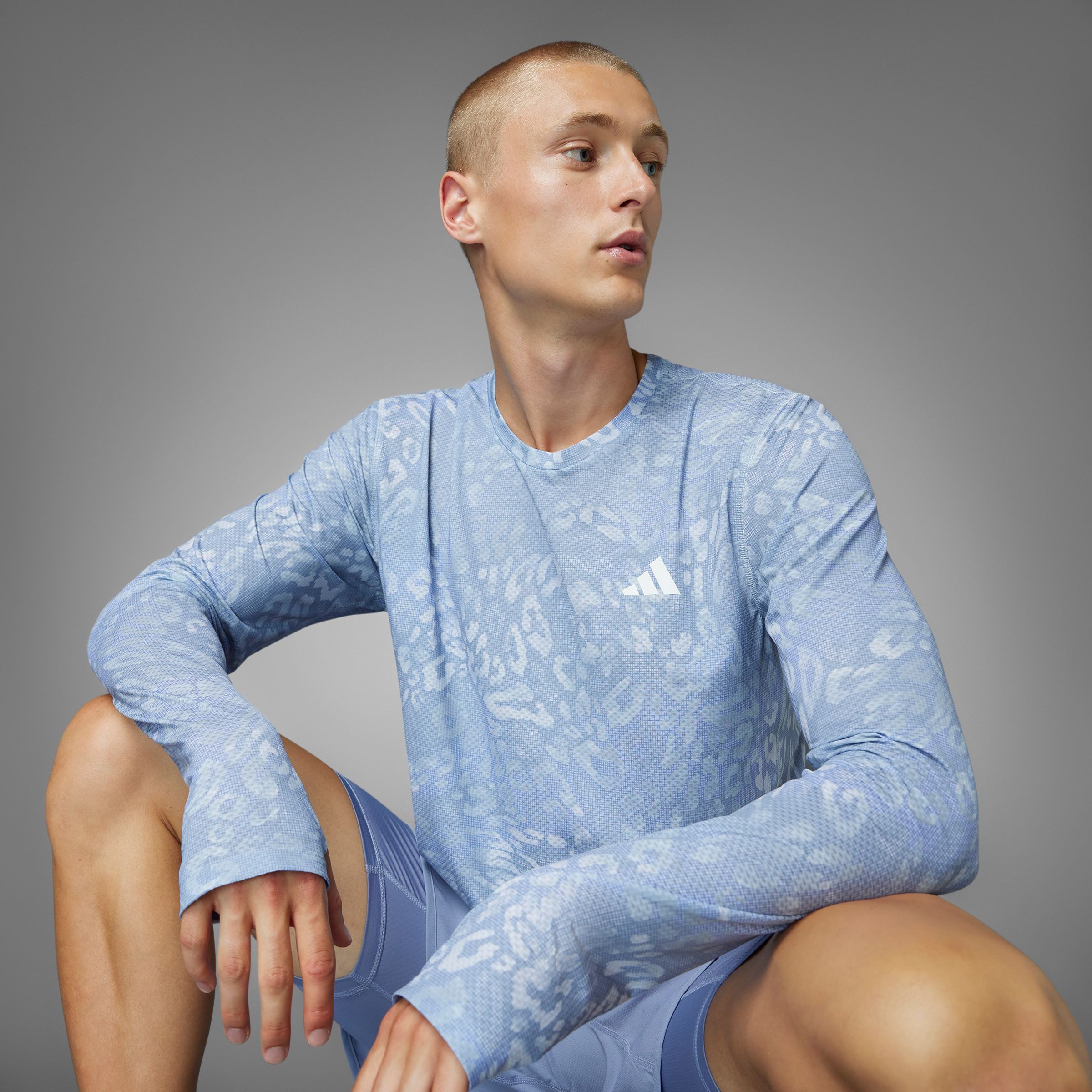 adidas Performance Runningshirt OTR E AOP LS M