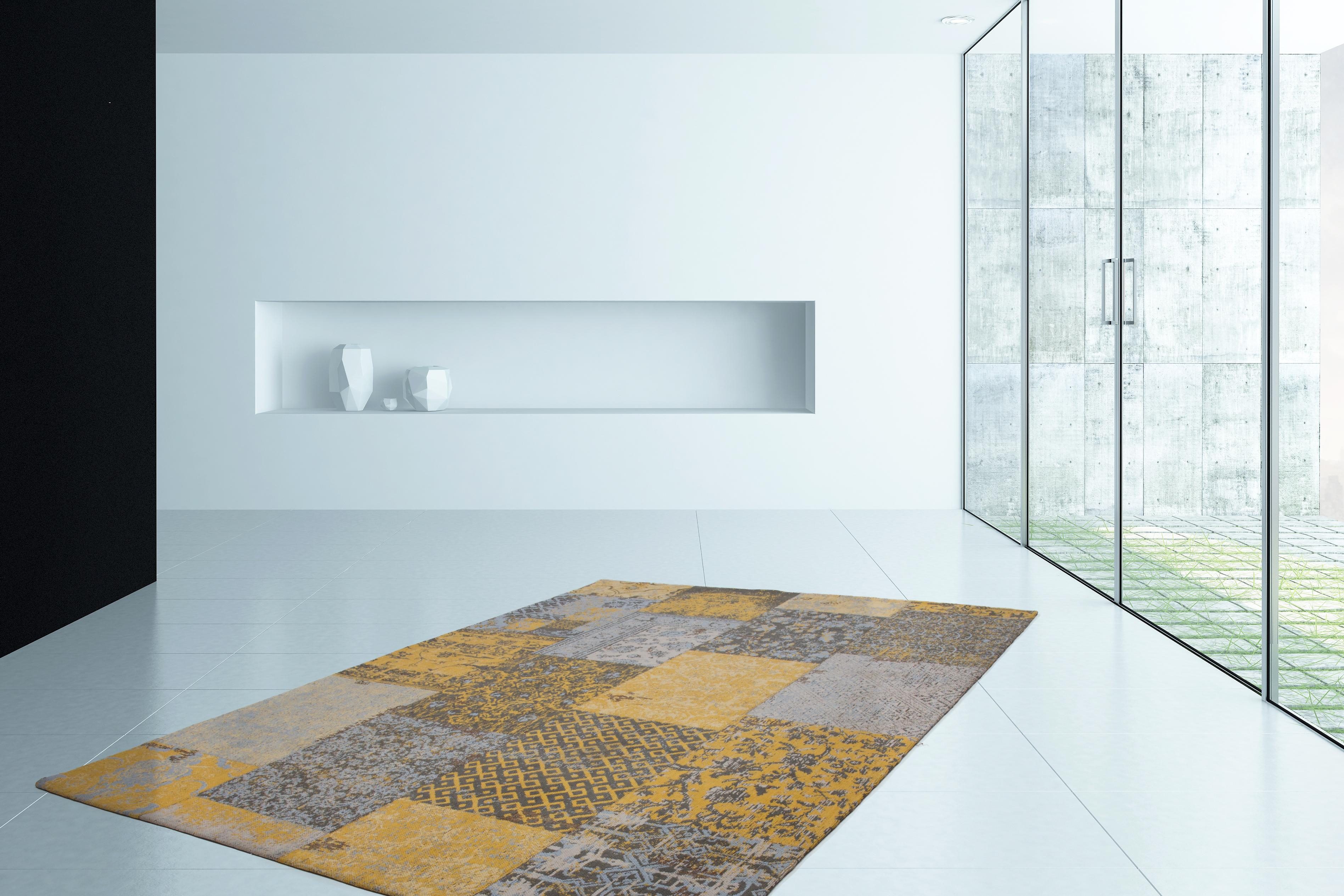 Kayoom Vloerkleed Symphony 160 Platweefsel, puur katoen, woonkamer