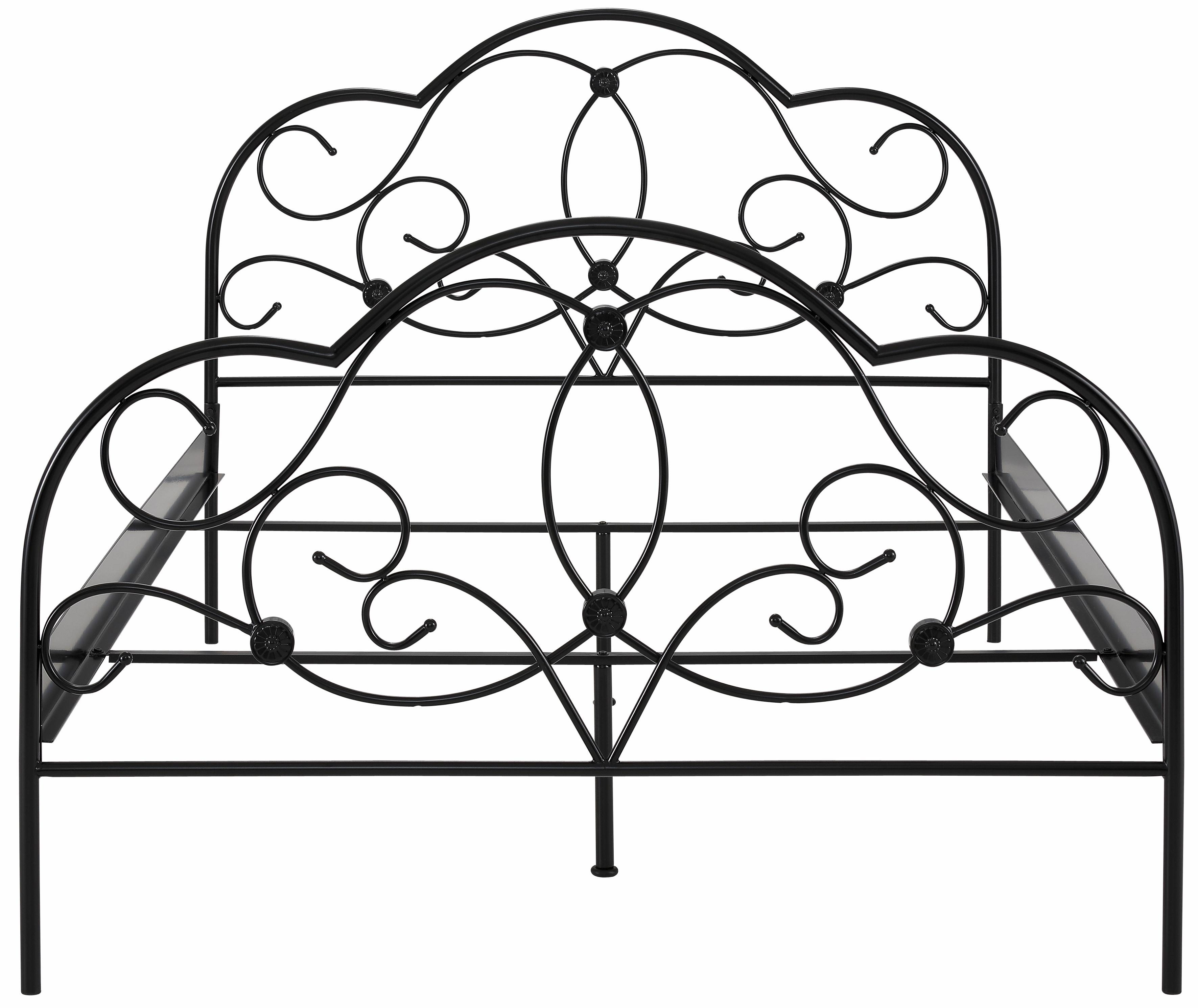 Home affaire Metalen ledikant TOPSELLER! met uitgebreide versiering, romantische stijl