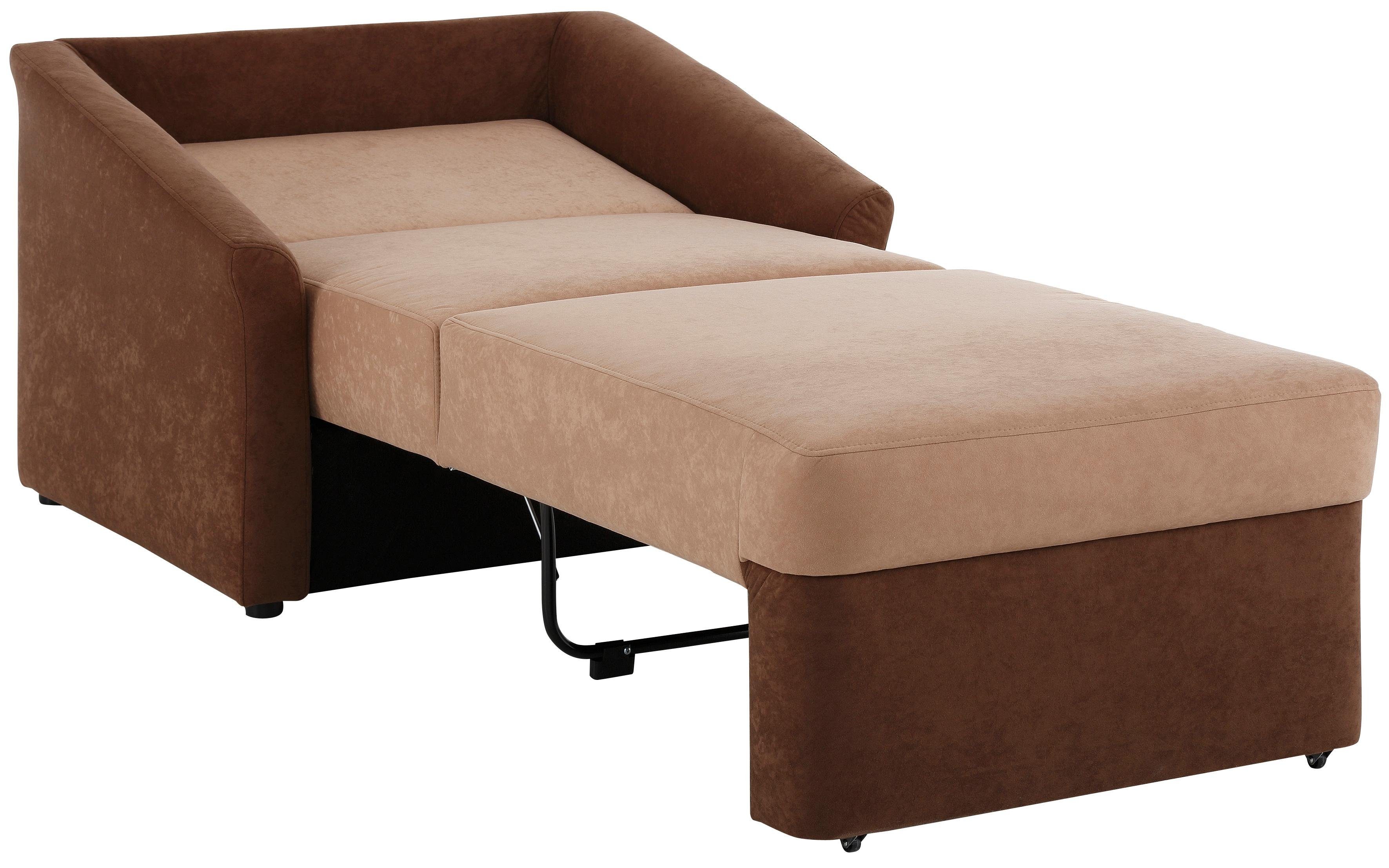 Home affaire Slaapbank Sleepy met slaapfunctie en boxspring vering