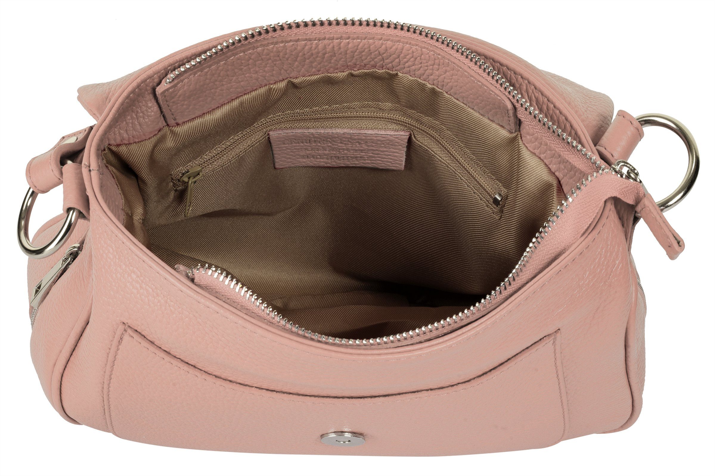 Samantha Look Schoudertas echt leer, made in italy
