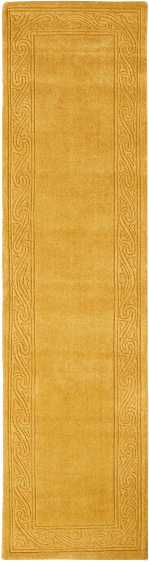 heine home Vloerkleed laagpolige vloerkleden maat ca. 200/200 cm geel
