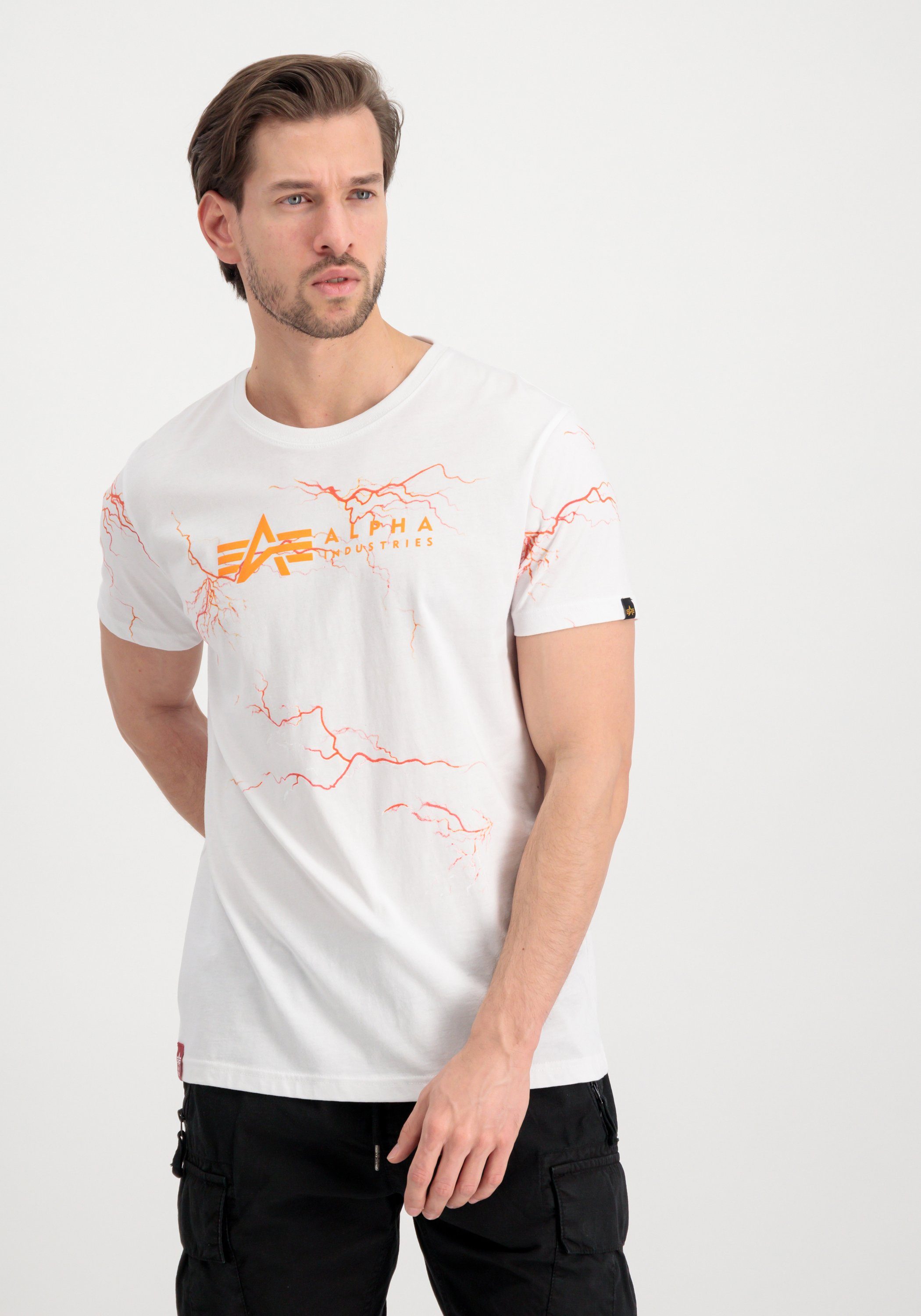 Alpha Industries T-shirt Alpha Industries Men - T-Shirts Lightning AOP T-Shirt