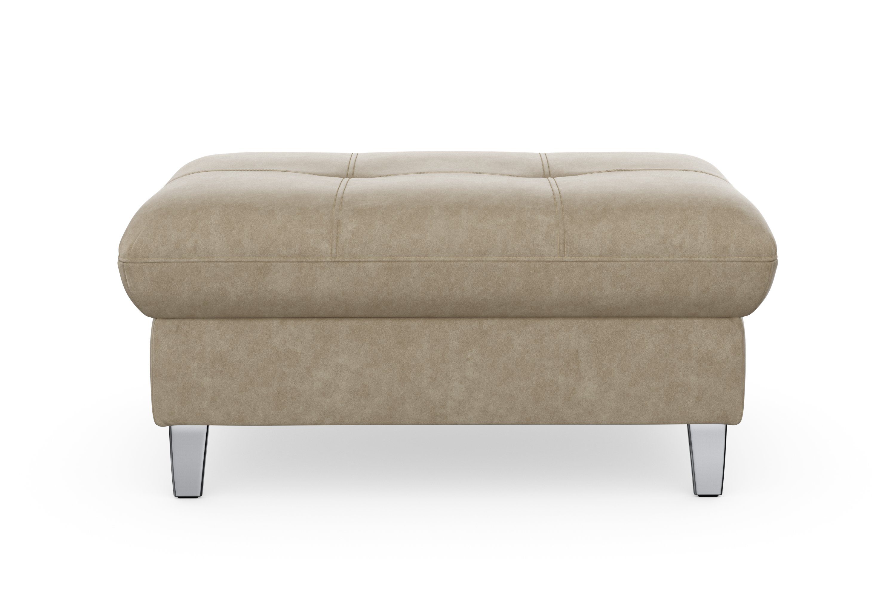 sit&more Hocker met bergruimte Maggiore met bergruimte en moderne metalen poten