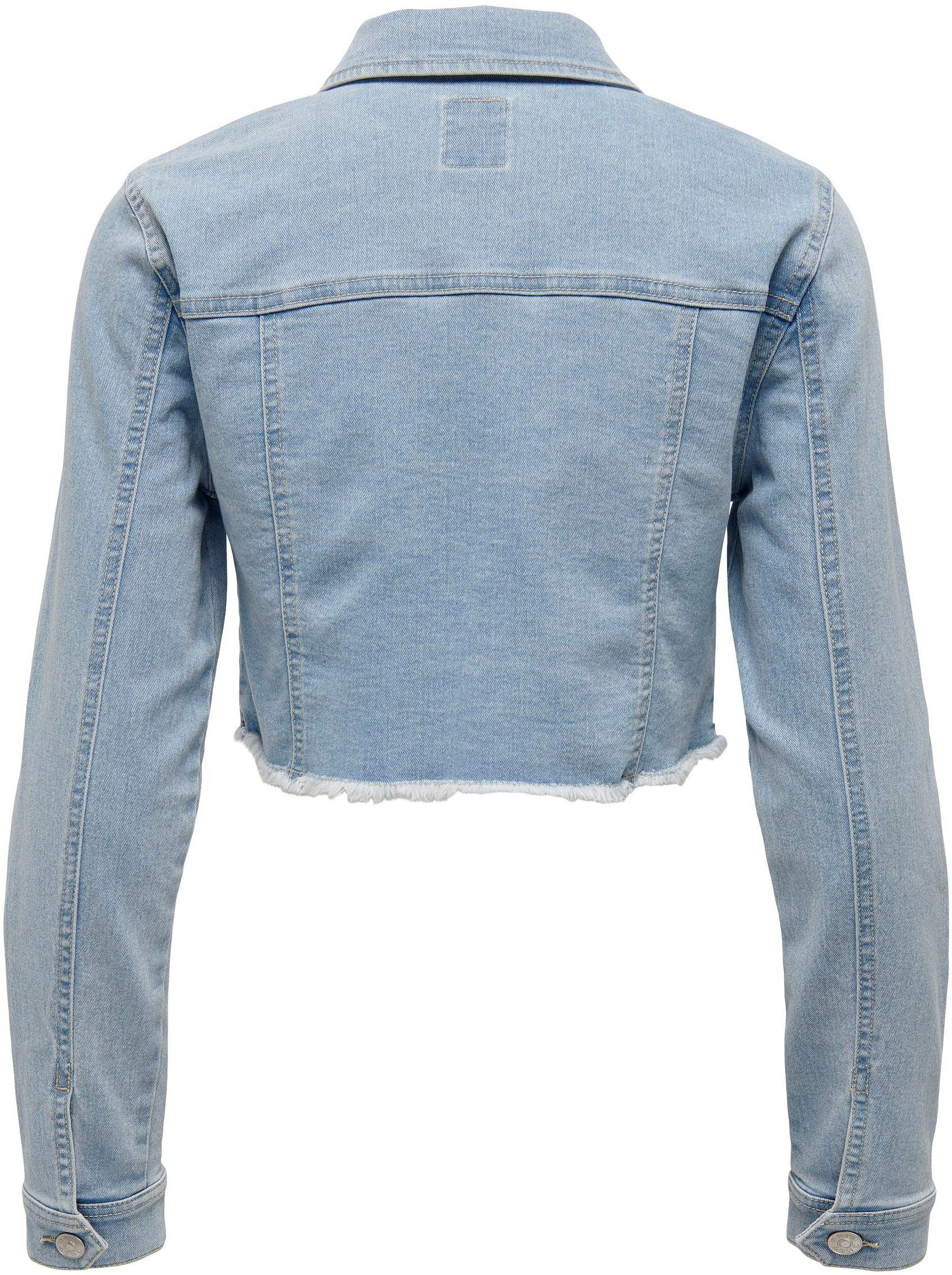 Only Jeansjack ONLWONDER LS CROPPED DNM JACKET GUA NOOS