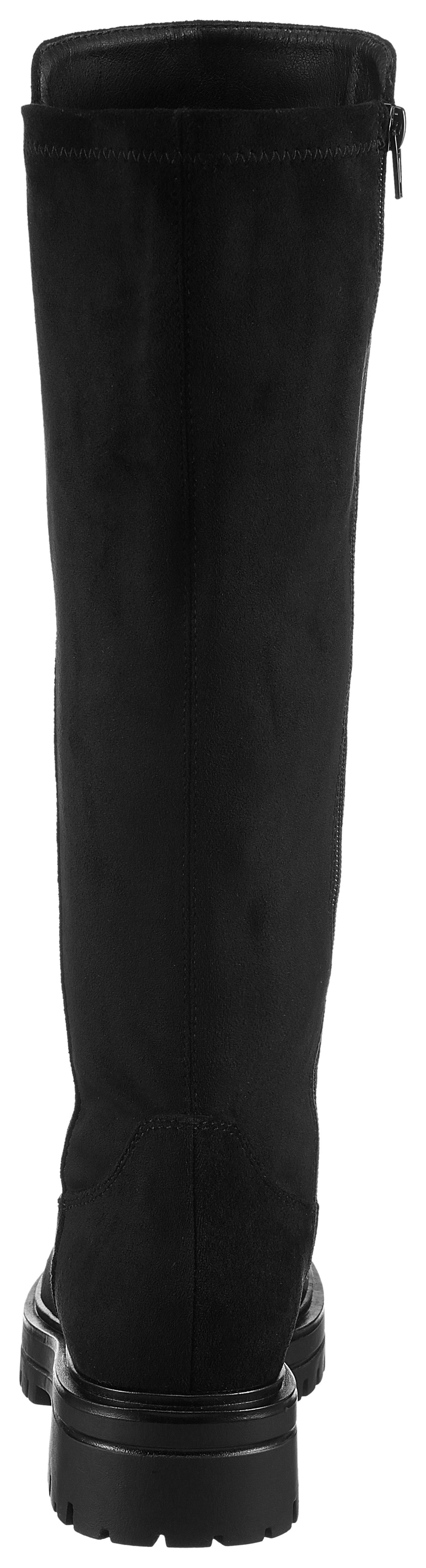 Aniston SHOES Laarzen Stretch-laarzen met binnenzijde ritssluiting - NIEUWE COLLECTIE