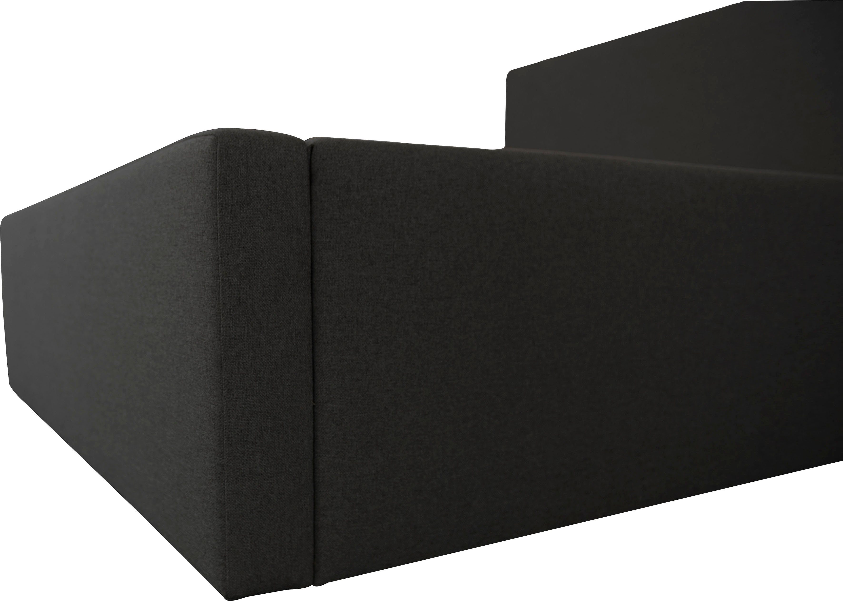 INOSIGN Gestoffeerd bed DALINA rechtlijnig hoofdbord, in 5 breedten, ook in 220 cm lengte