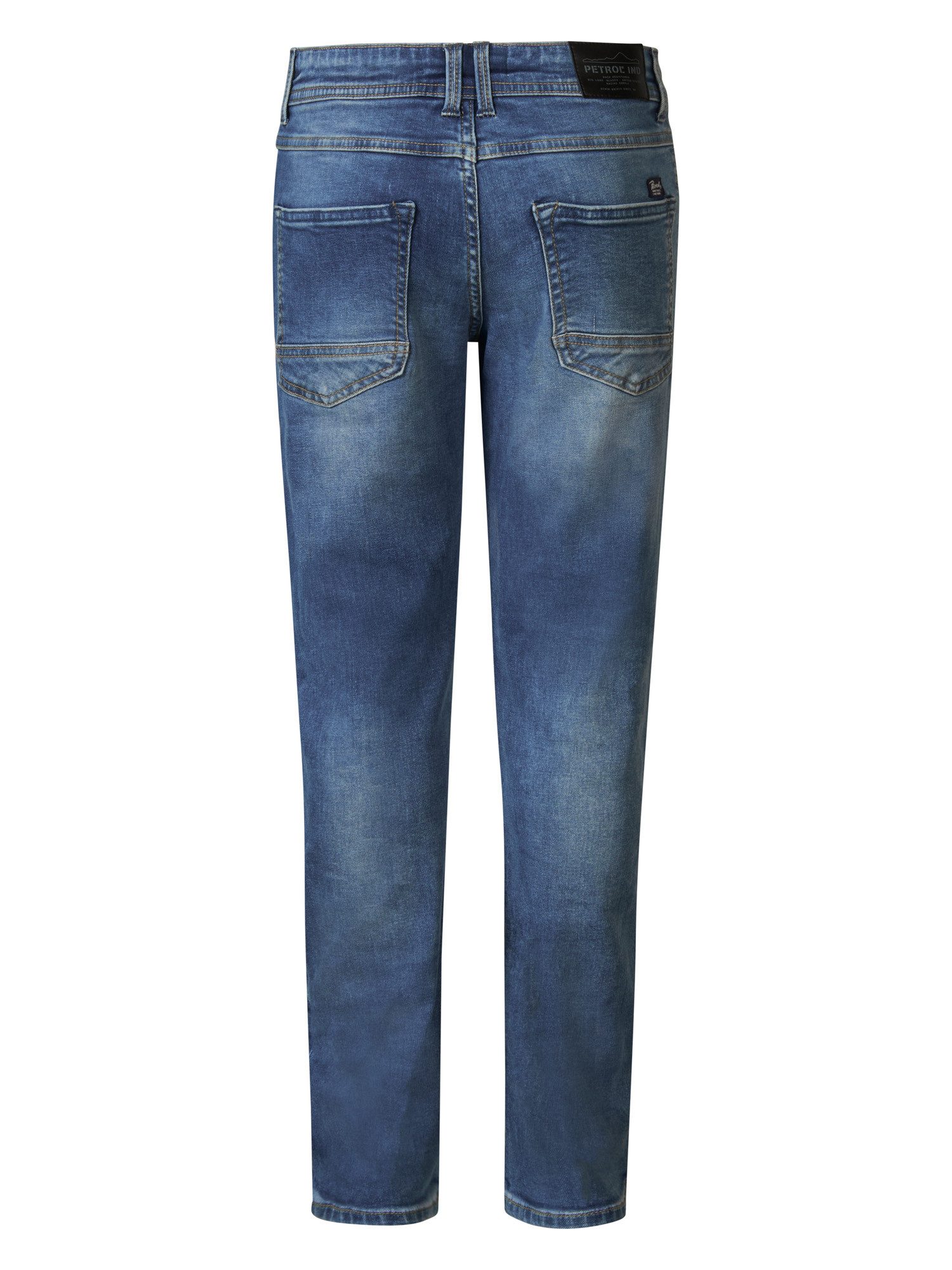 Petrol Industries Straight jeans met stone washed look