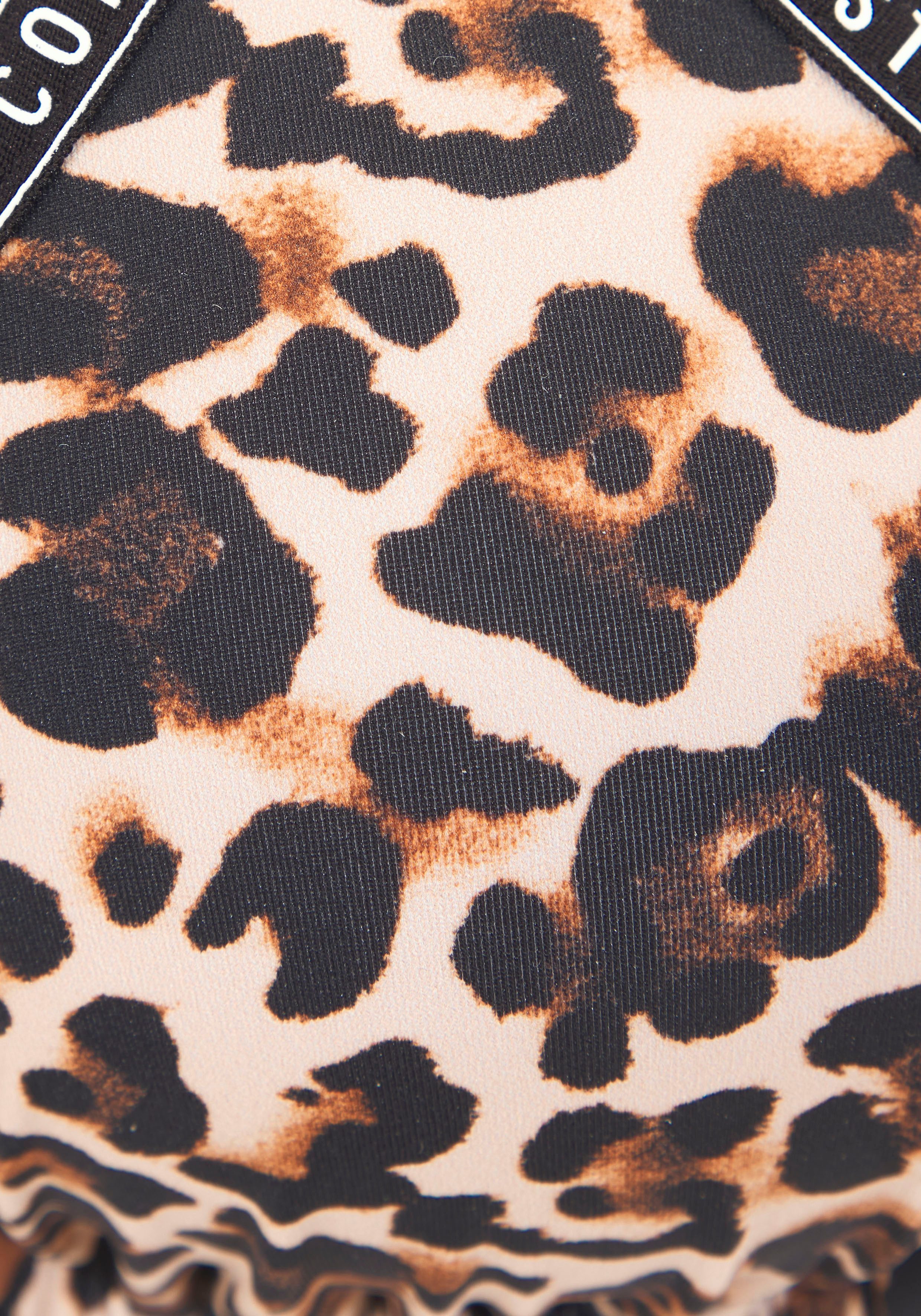 Copenhagen Studios Triangel-bikinitop Leody Met trendy animal-print