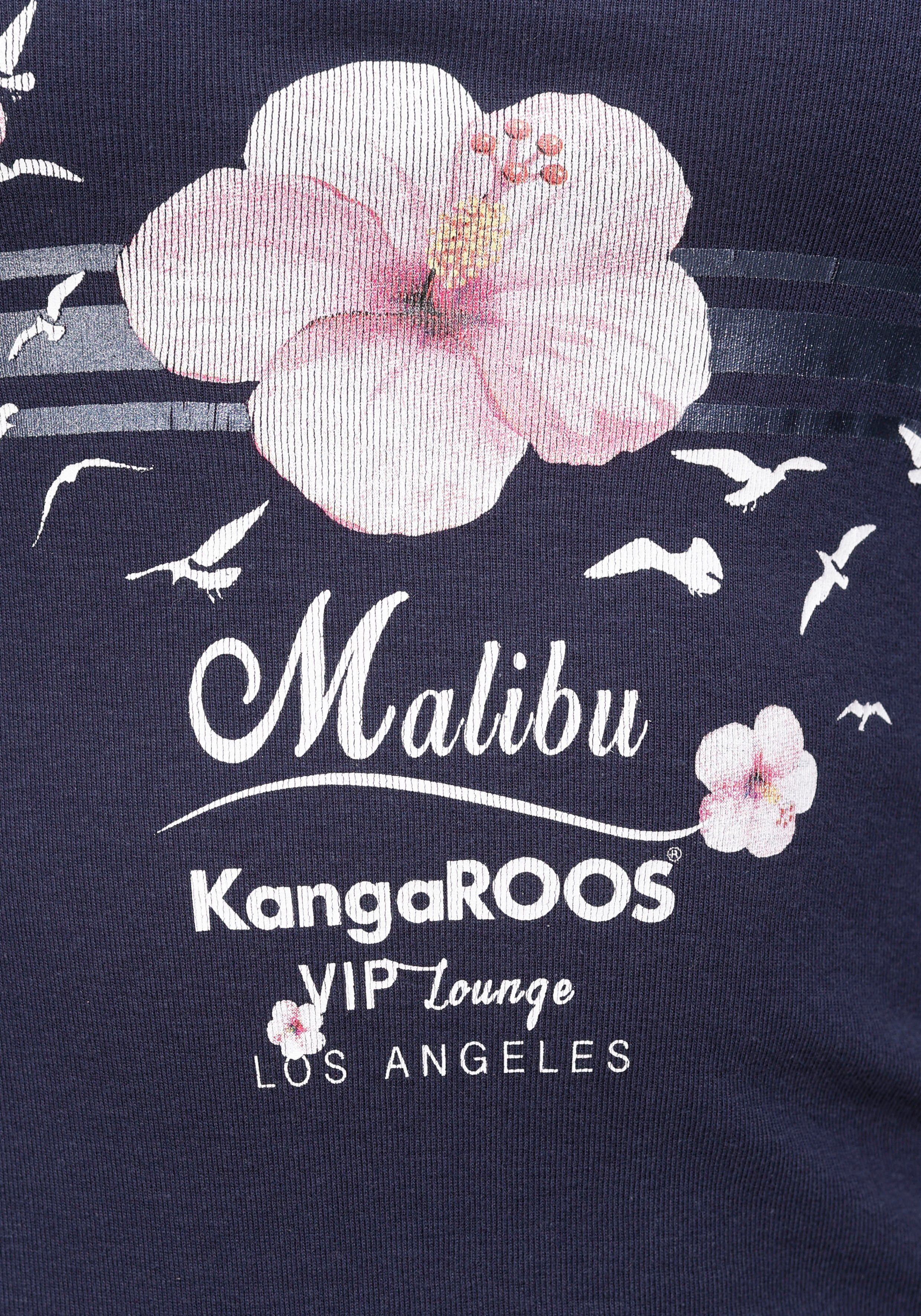 KangaROOS Longsleeve Lange mouwen, zeer figuurvolgende snit, met print