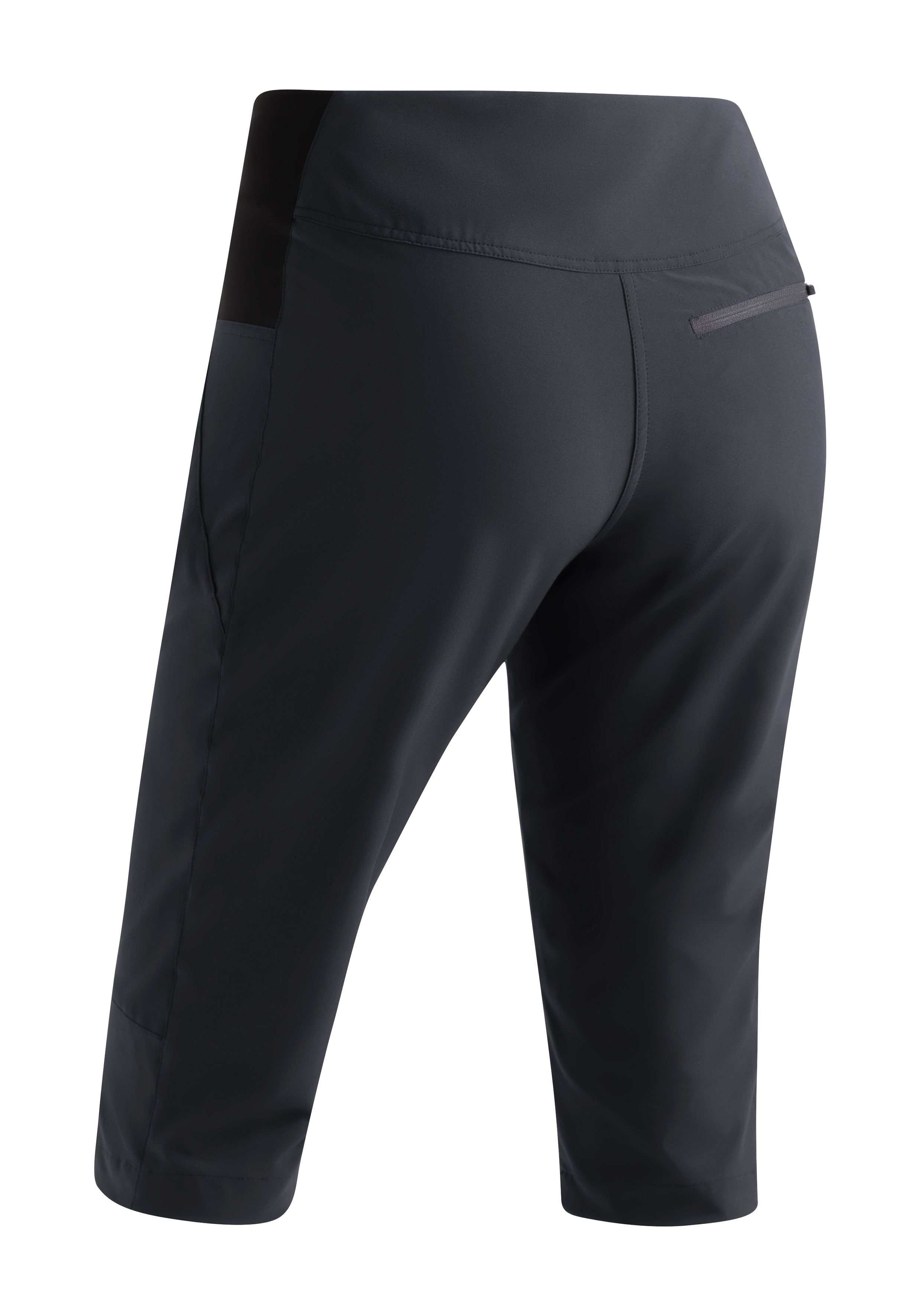Maier Sports Capribroek Latit Capri Vario Dames capri, korte wandelbroek, outdoorbroek met 4 zakken, regular fit