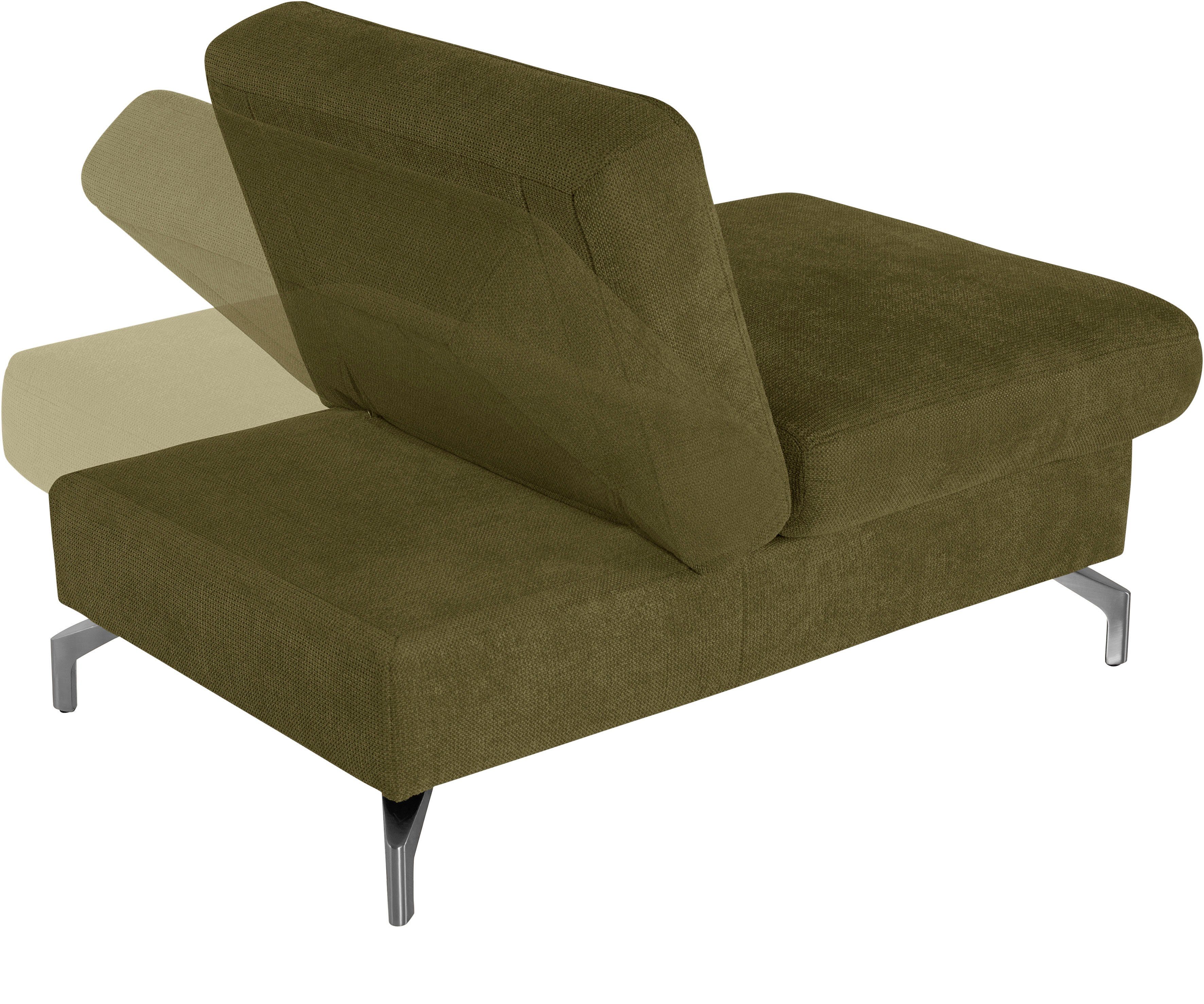 sit&more Hocker Percy Poothoogte 15 cm, met inklapfunctie, naar keuze in 2 pootkleuren