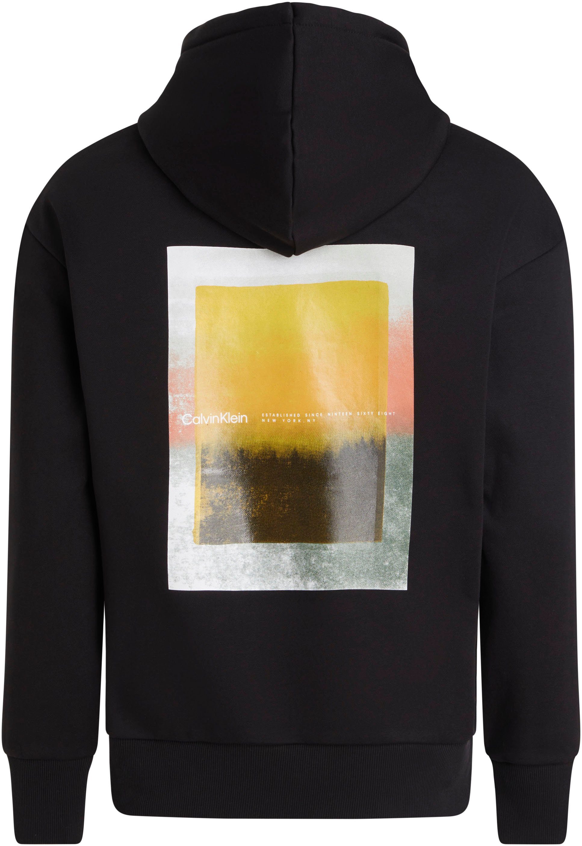 Calvin Klein Hoodie SENSE LAYER BACK GRAPHIC HOODIE