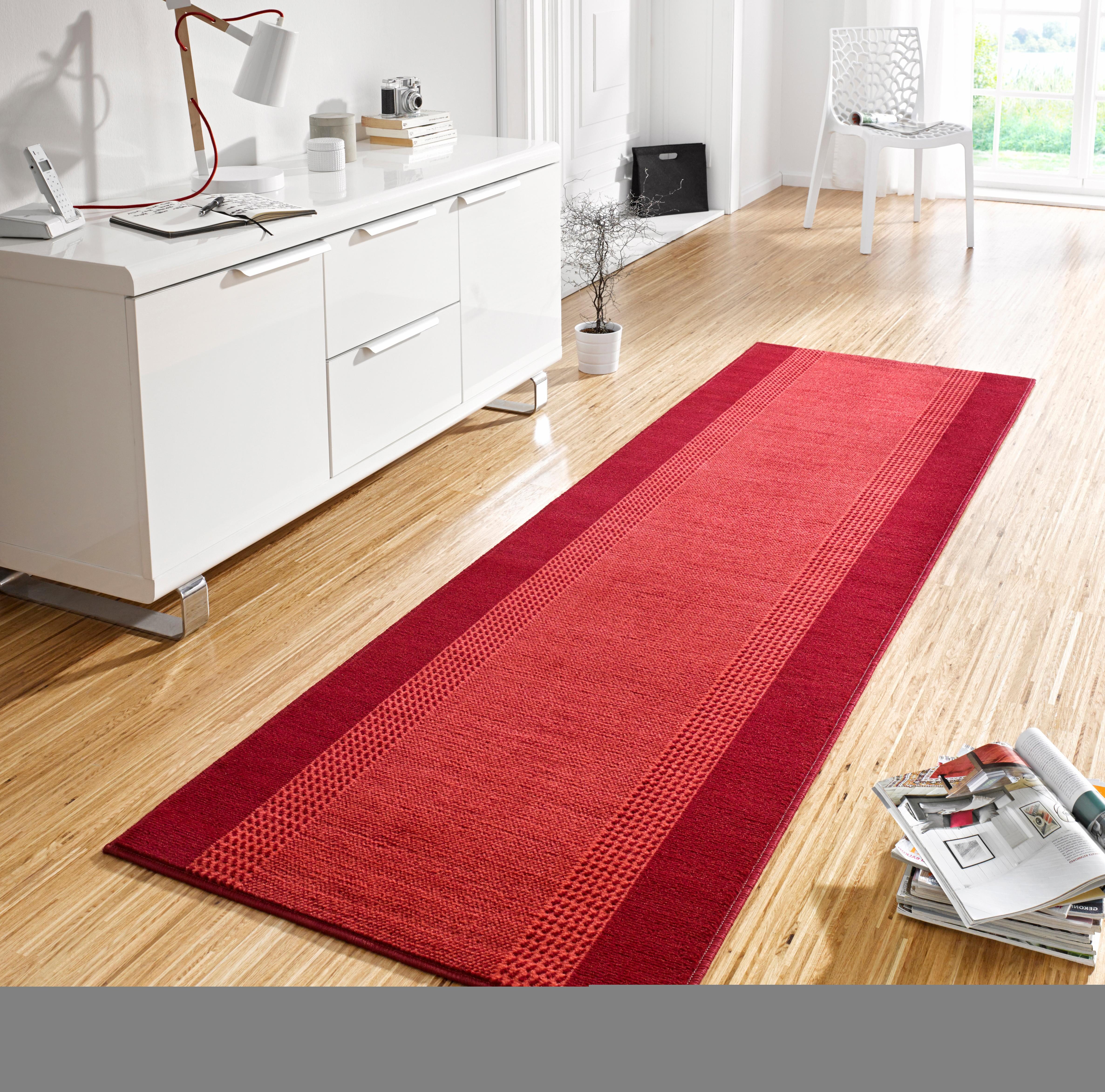 HANSE Home Vloerkleed Band Kortpolig, zacht, loper maten, woonkamer, slaapkamer, eetkamer