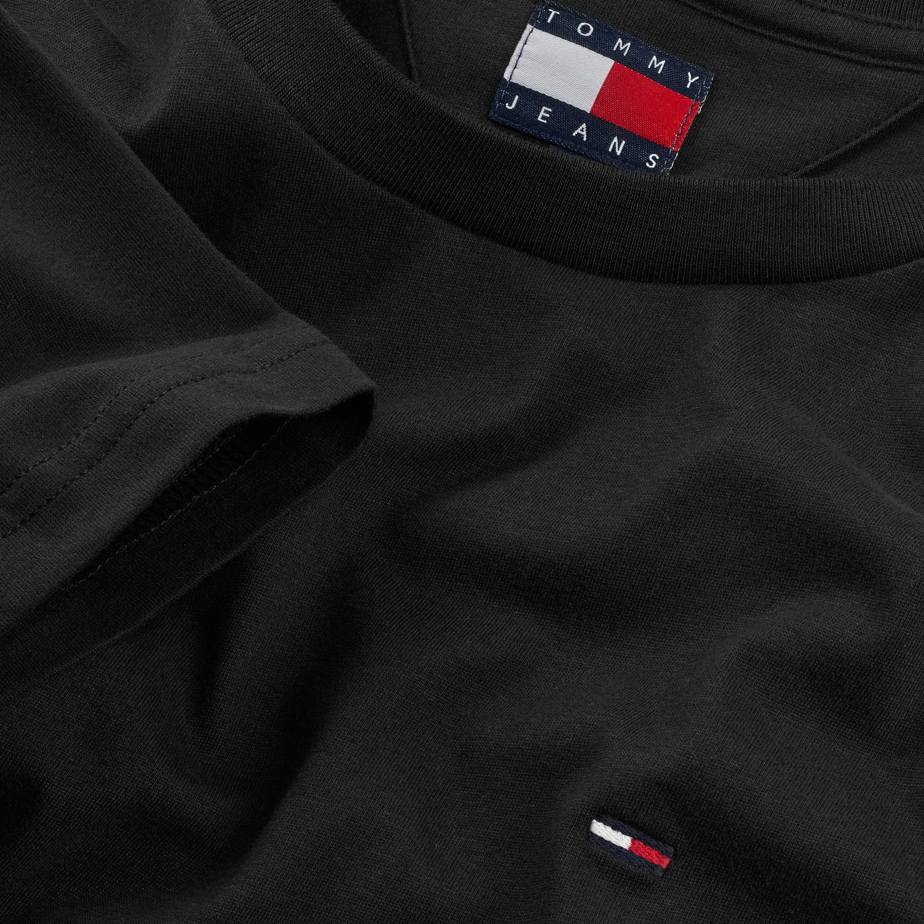TOMMY JEANS Shirt met ronde hals TJM XSLIM 2PACK JERSEY TEE EXT (Set van 2)