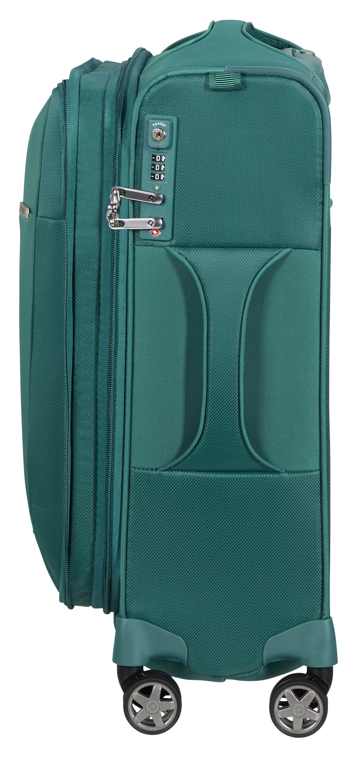 Samsonite Zachte bagage trolley D'LITE Harde koffer reiskoffer TSA-cijferslot in klassiek ontwerp
