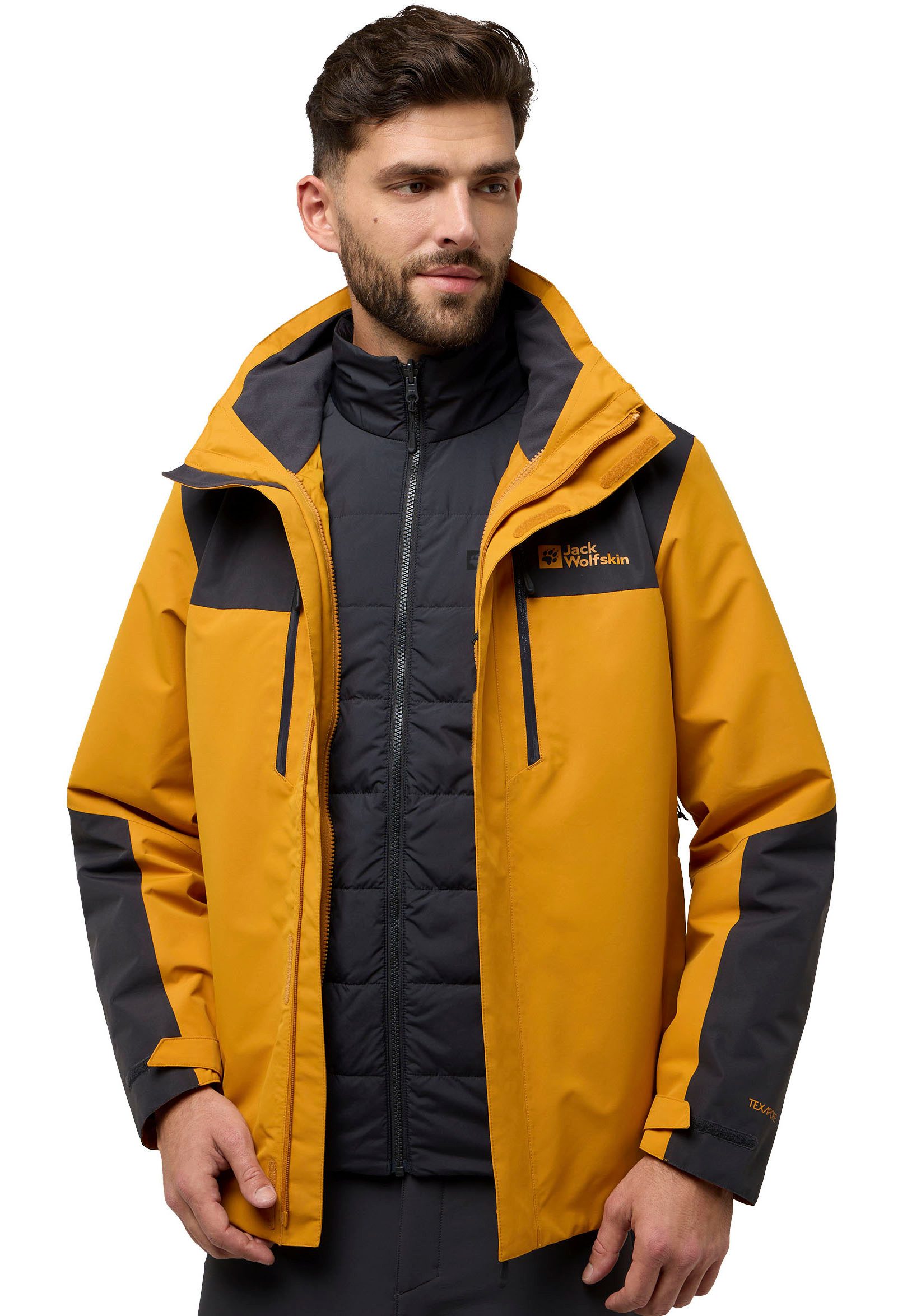 Jack Wolfskin Functioneel 3-in-1-jack Functiejack JASPER 3IN1